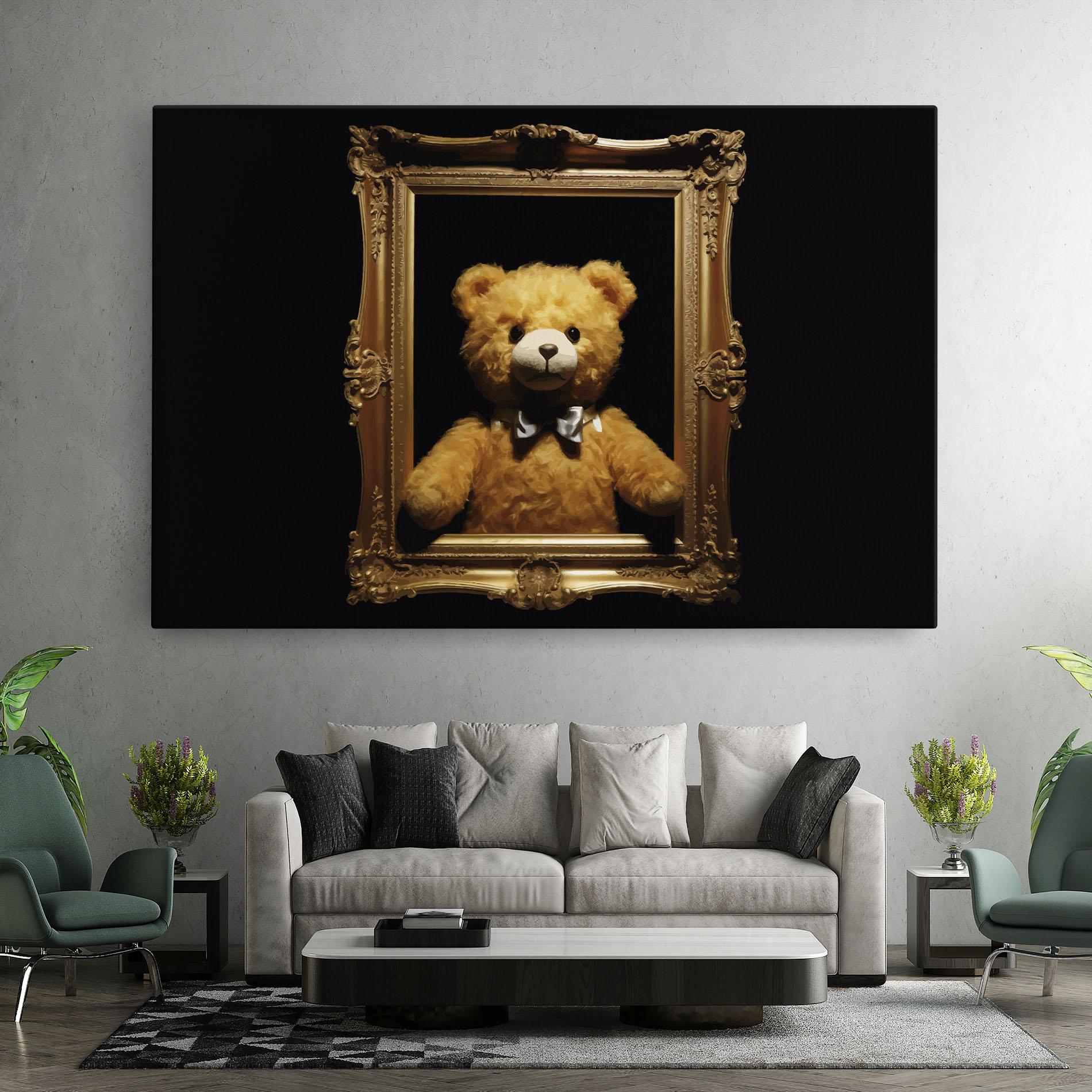Картина на платно Frame Bear mockup 7
