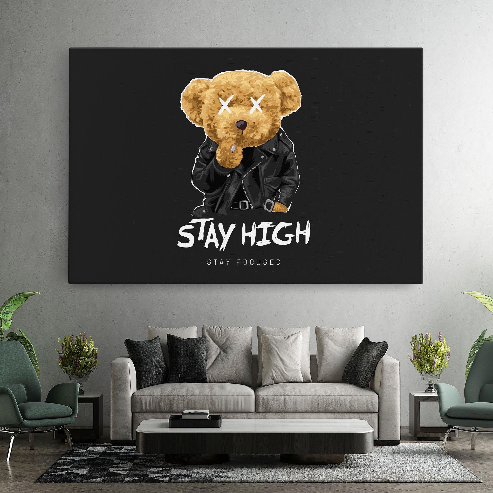 Картина на платно Stay Focused mockup 7