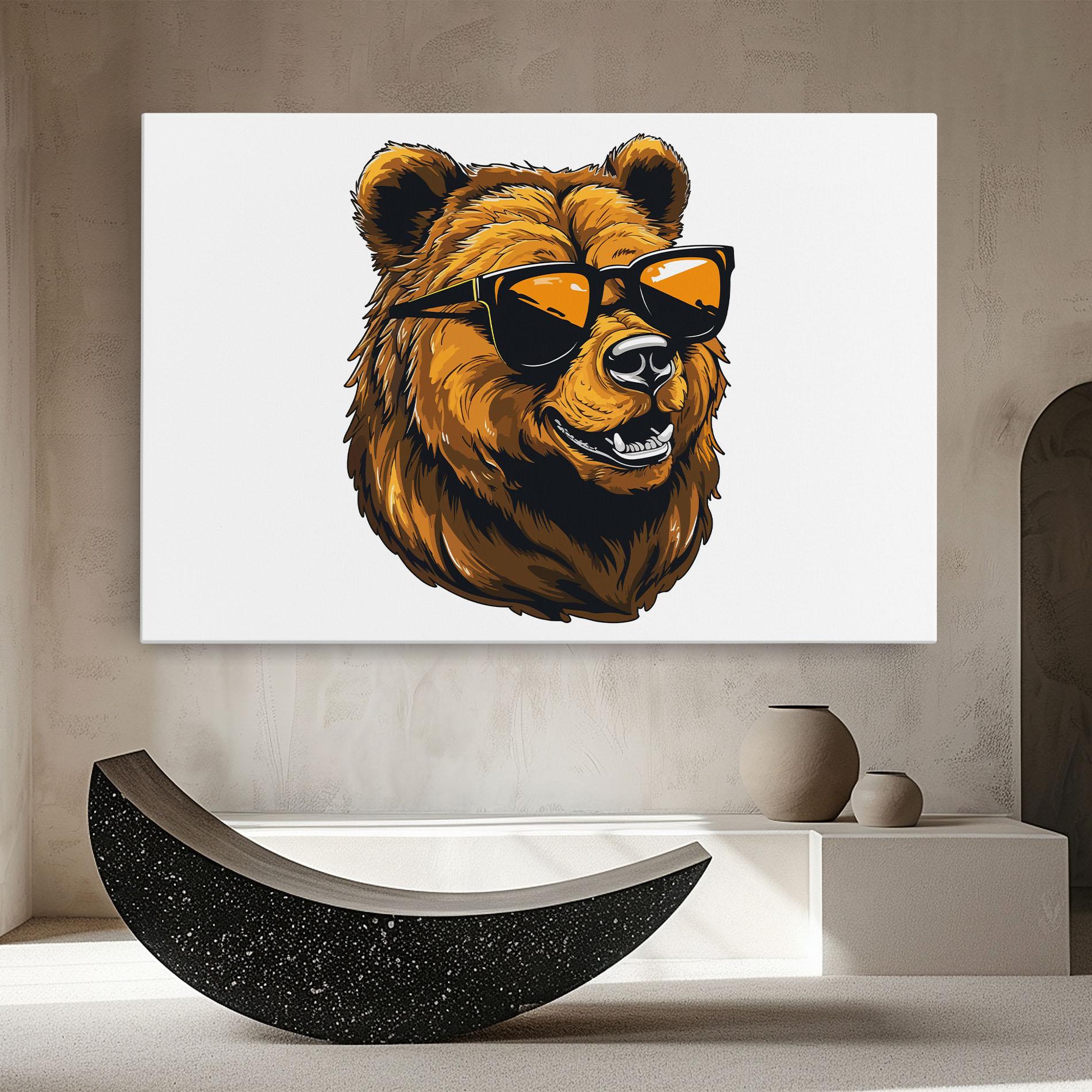 Картина на платно Cool Glasses mockup 8