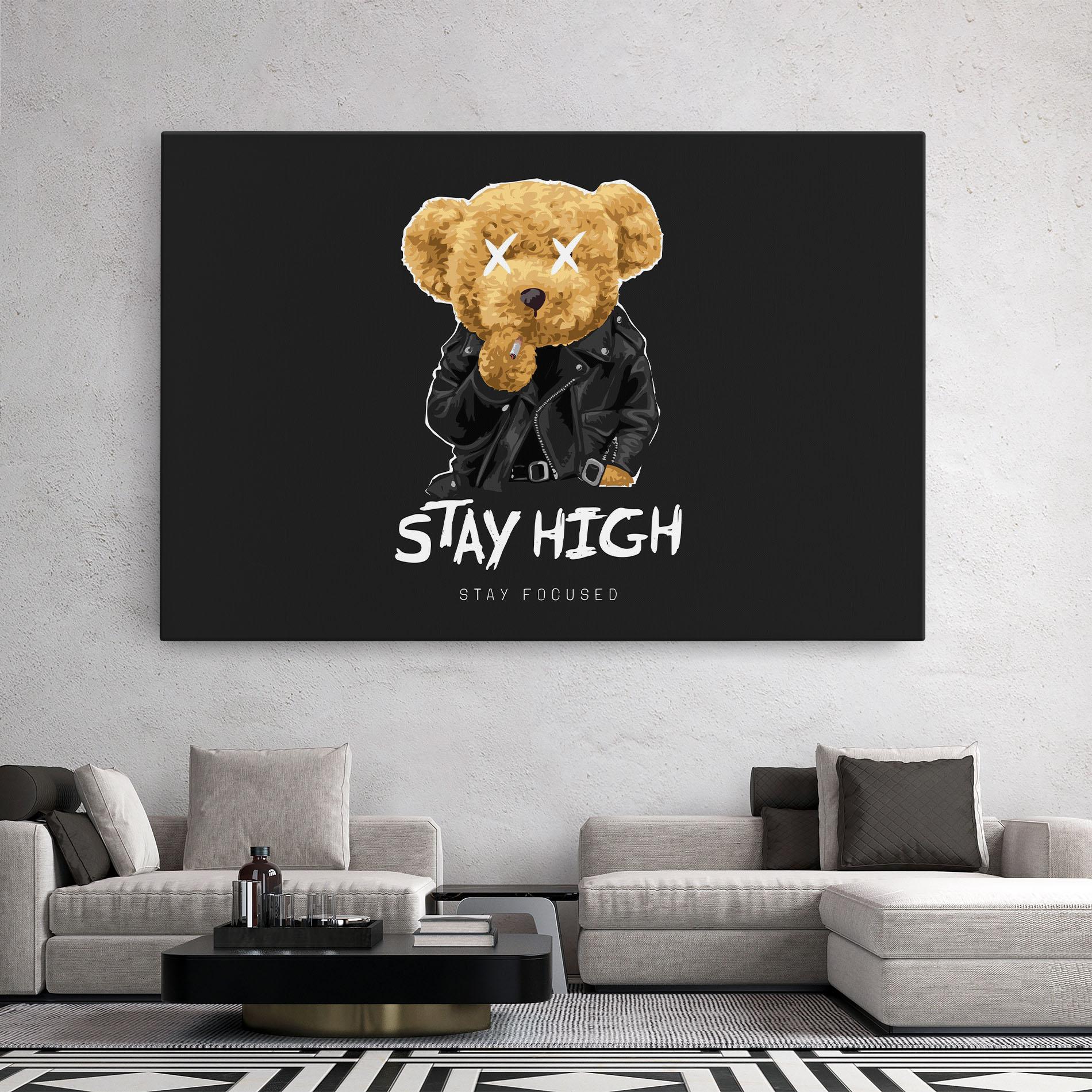 Картина на платно Stay Focused mockup 2