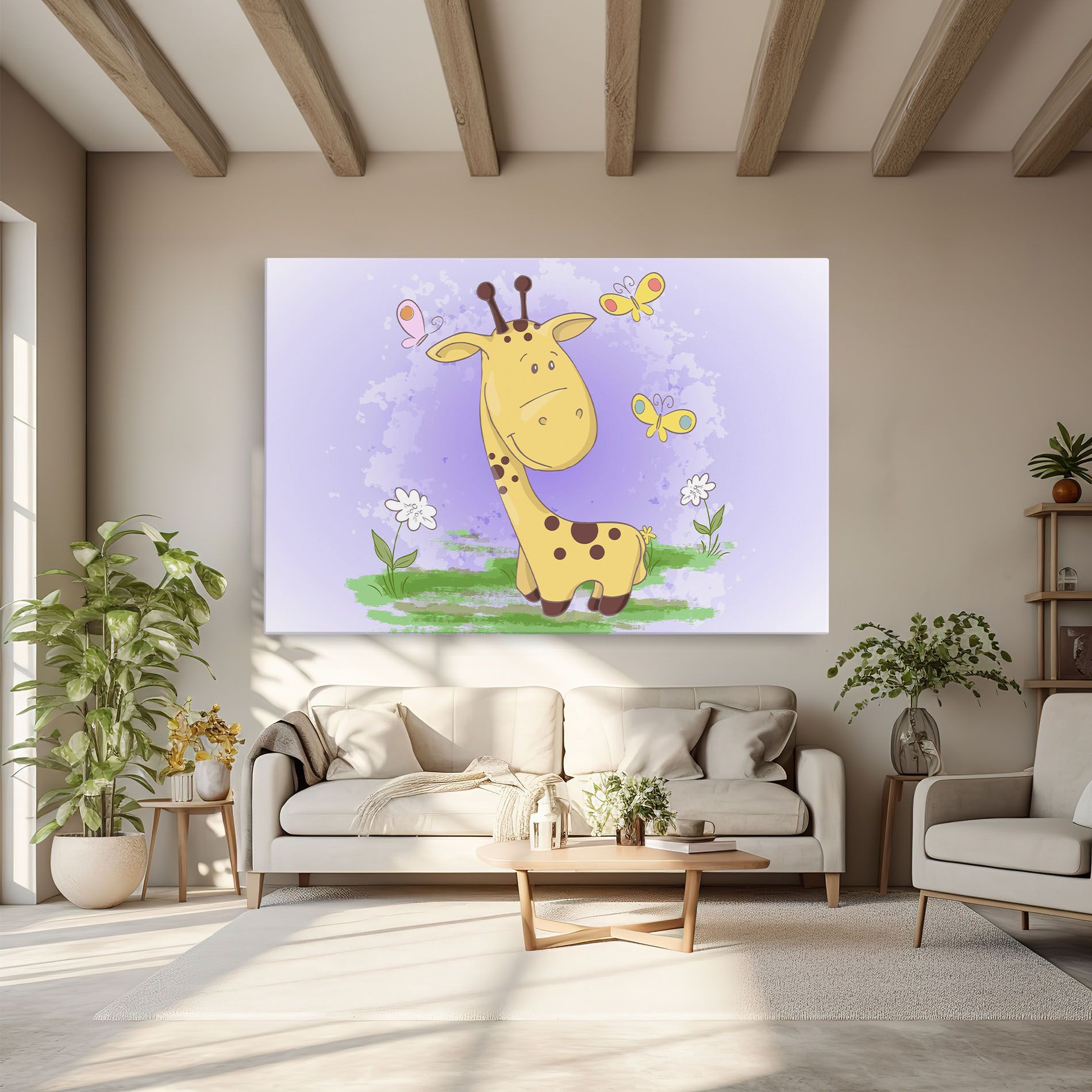 Cute Giraffe mockup 6