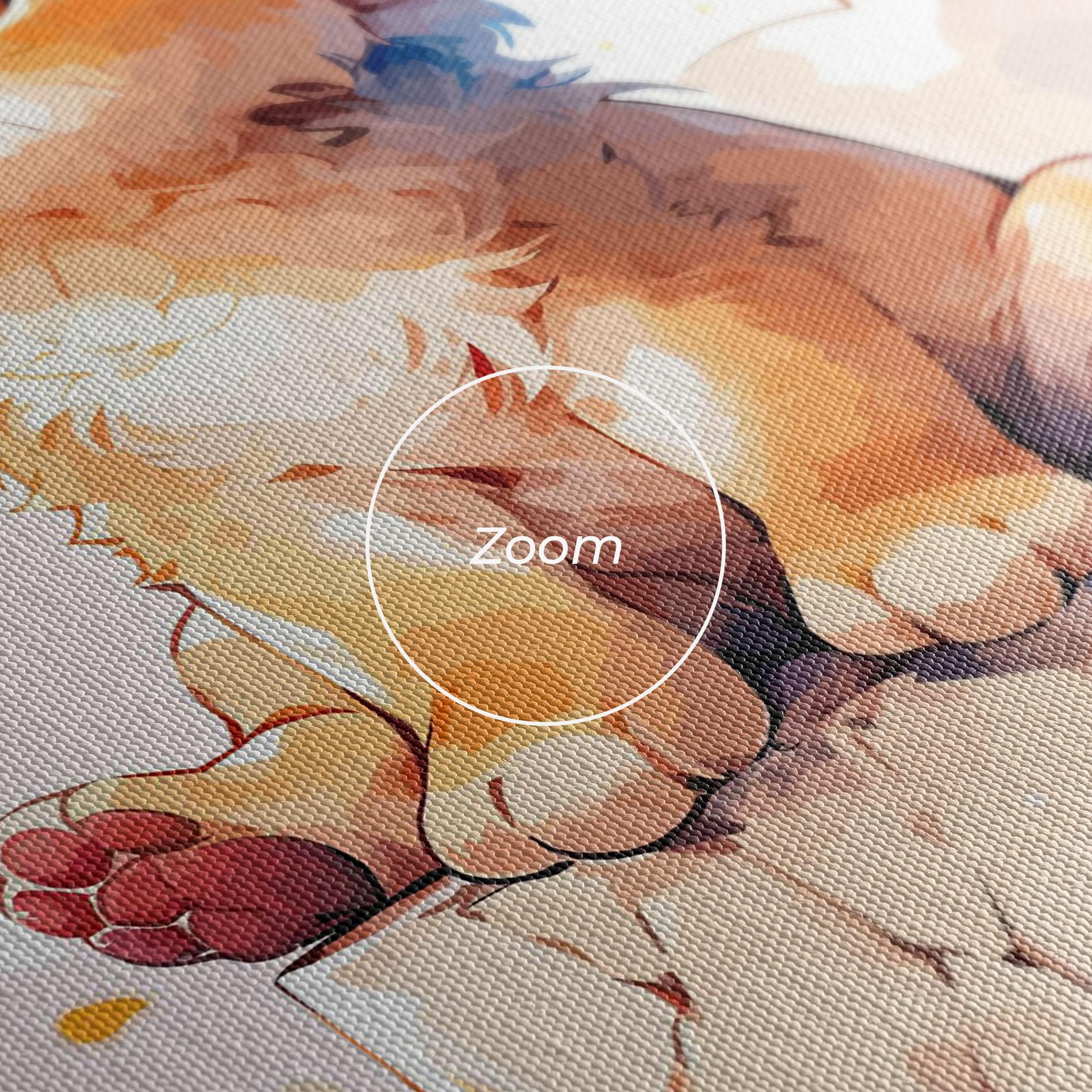 Картина на платно Cute Cloud Lion mockup 3