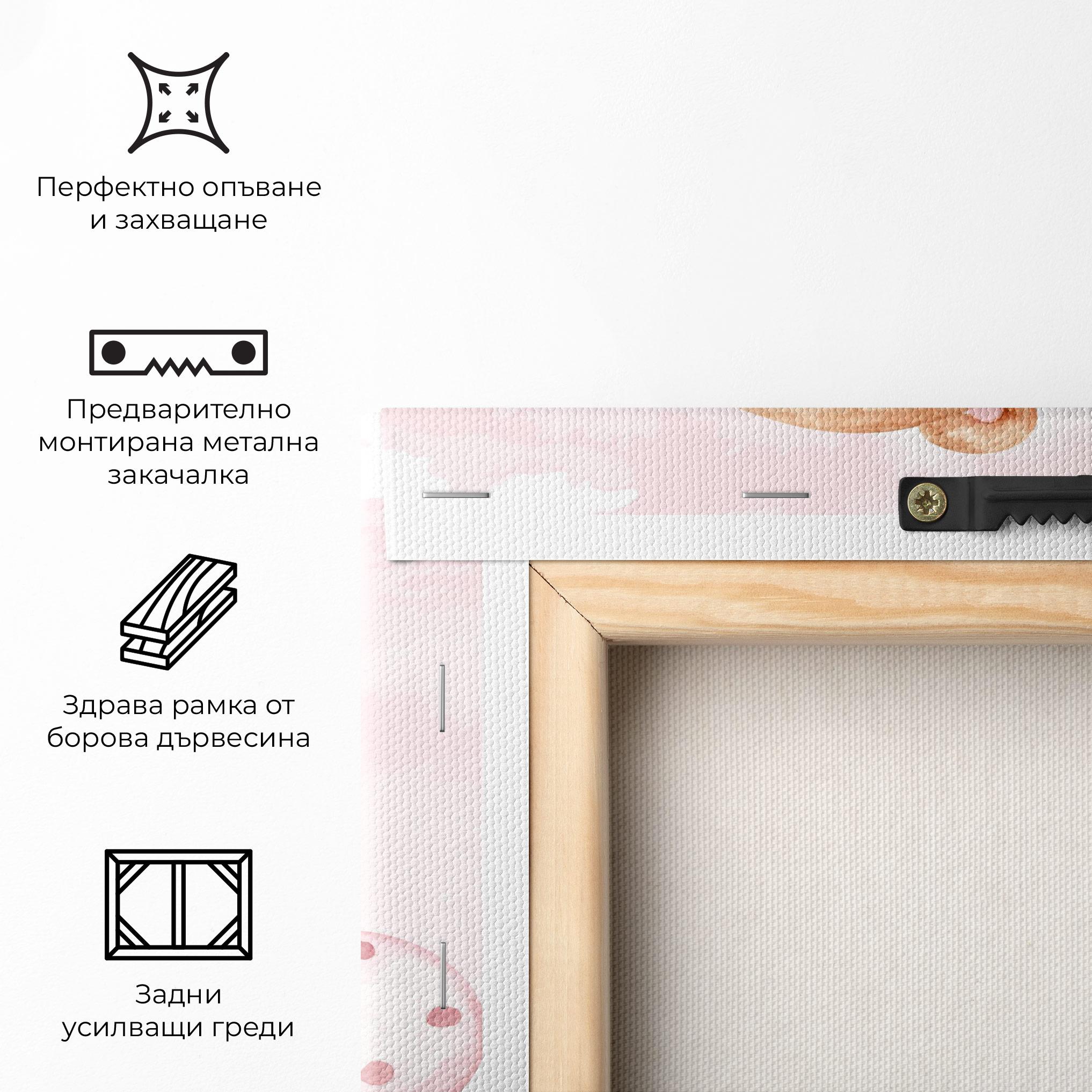 Картина на платно Bear With Toys mockup 5