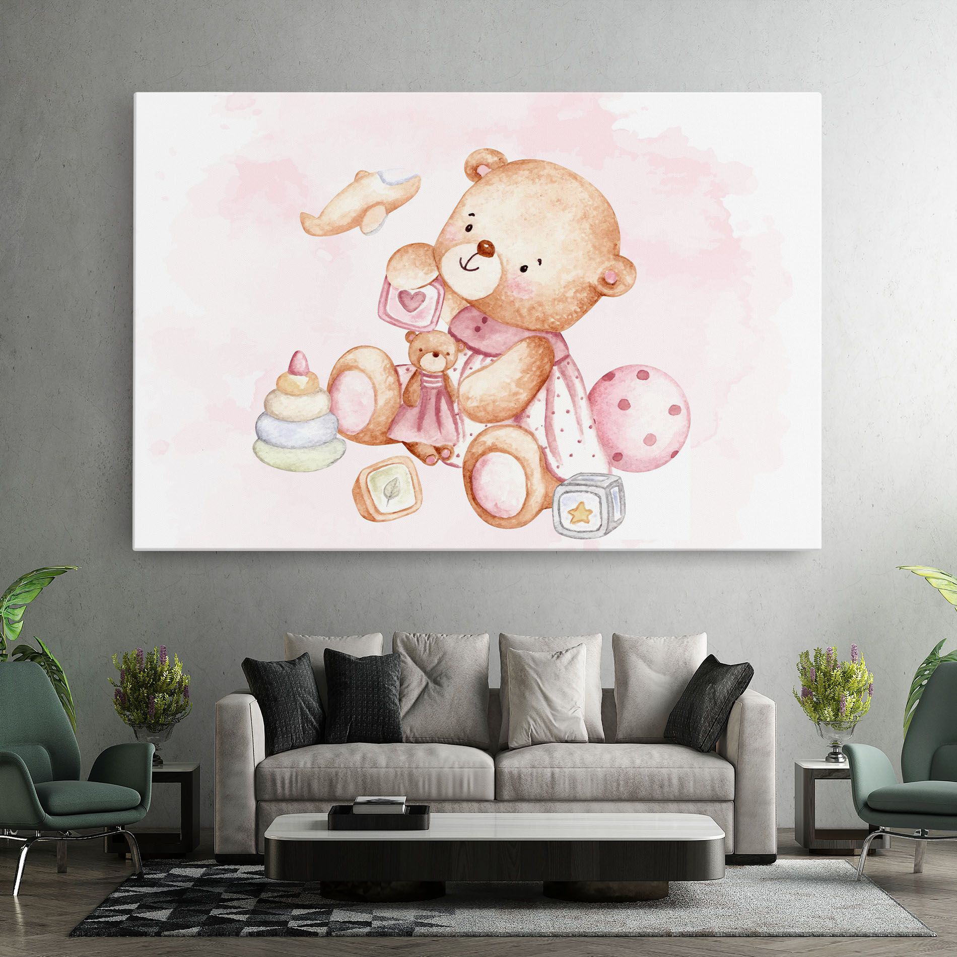 Bear With Toys mockup 7