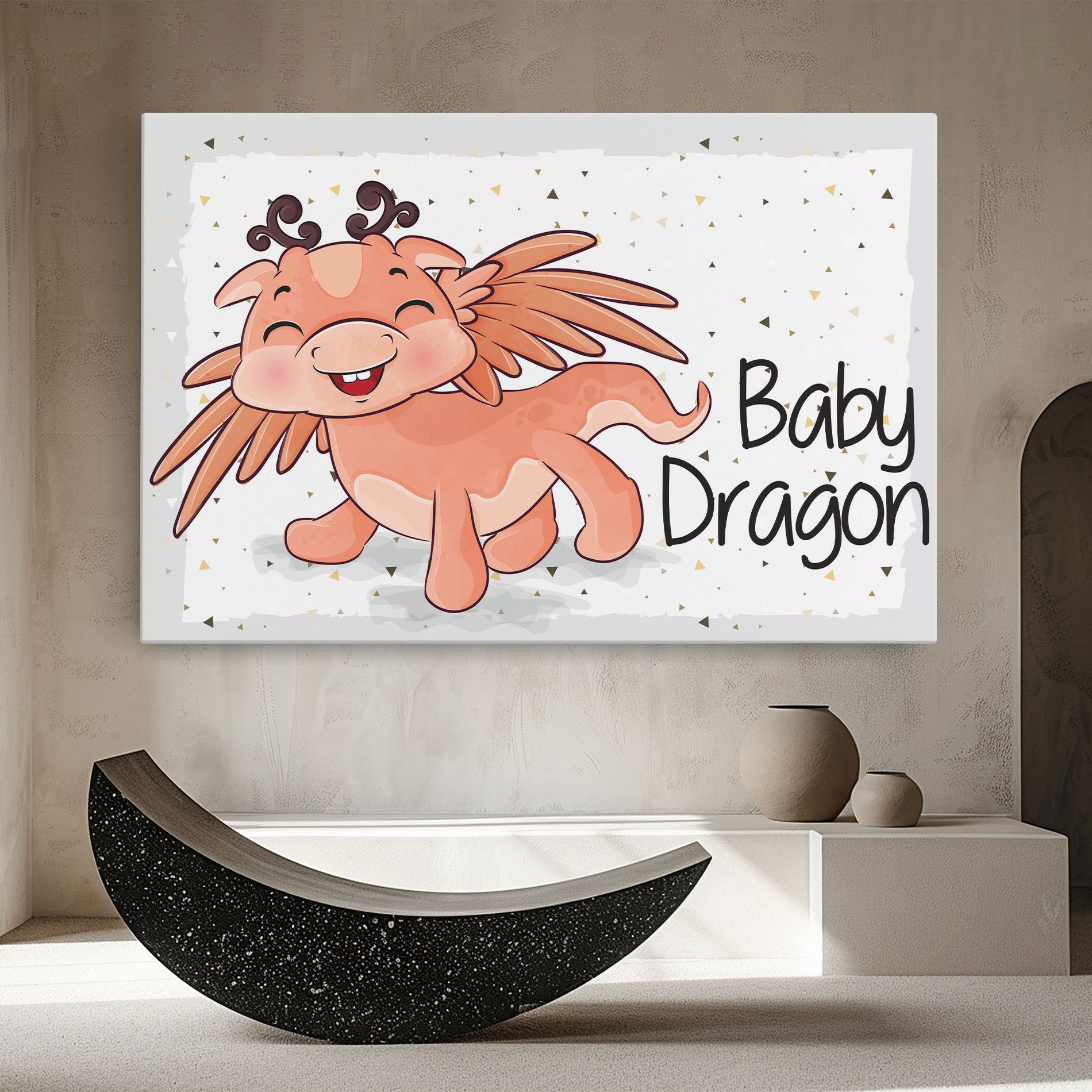 Baby Cute Dragon mockup 8