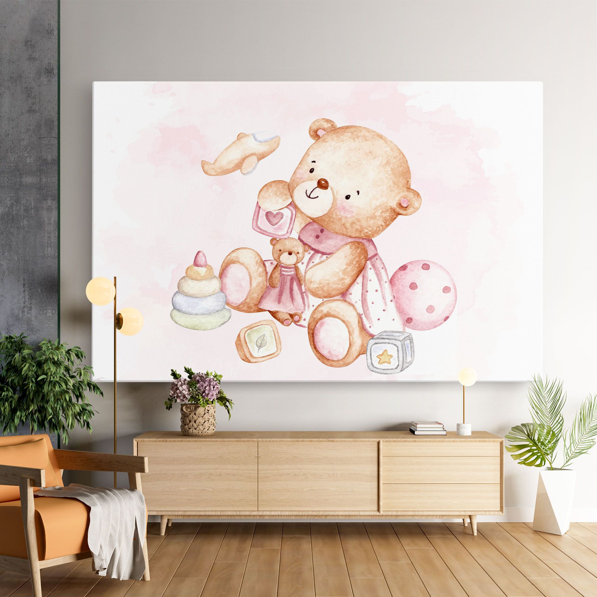 Bear With Toys mockup 9