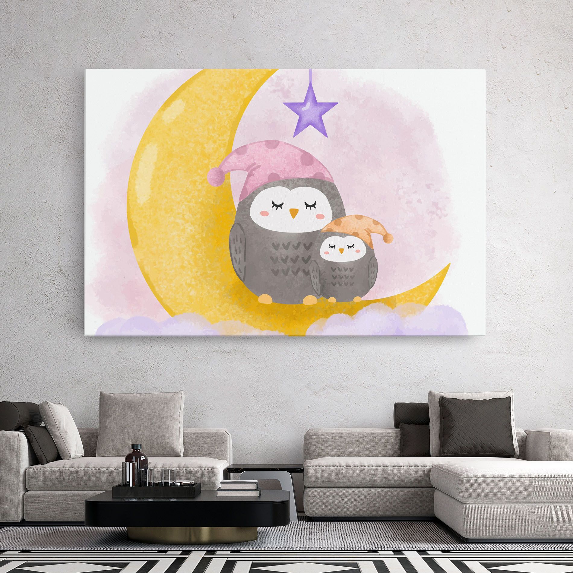 Baby Owl mockup 2