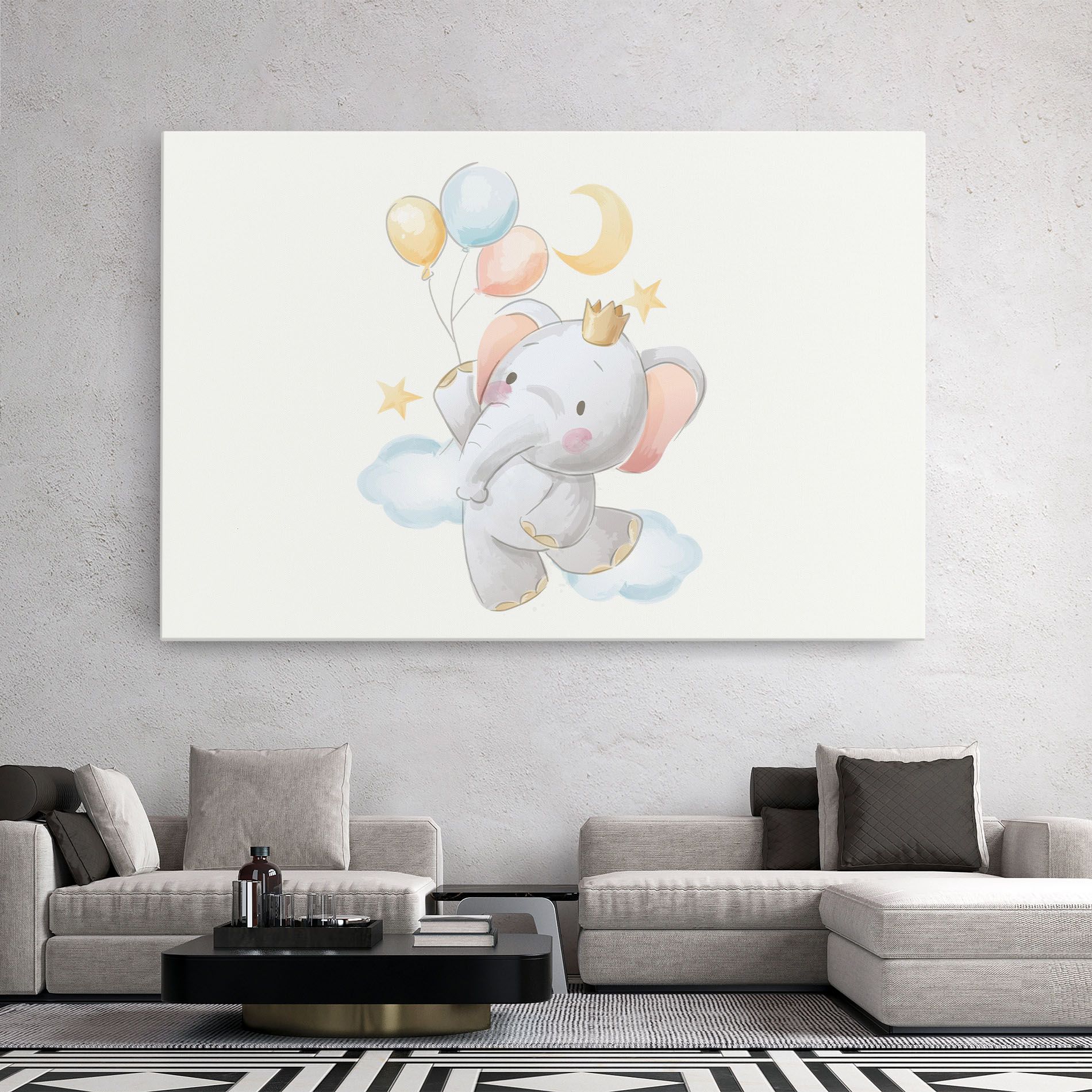 Elephant Flying mockup 2