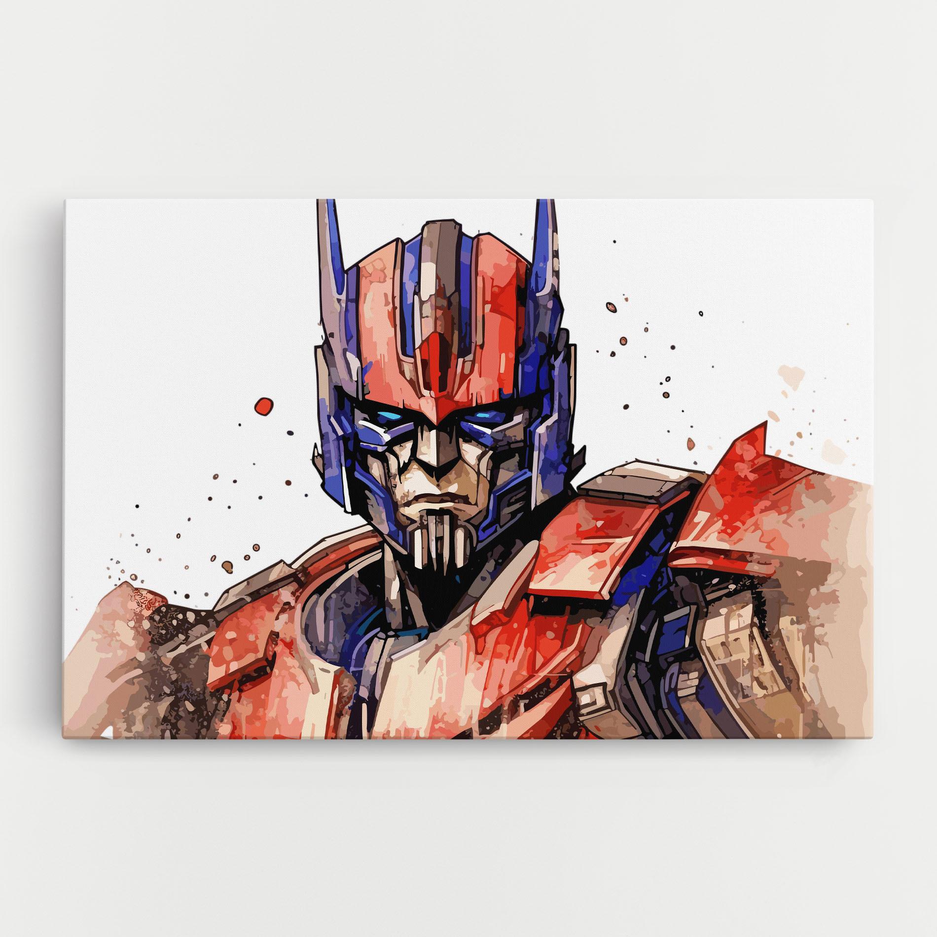 Картина на платно Optimus Prime mockup 0