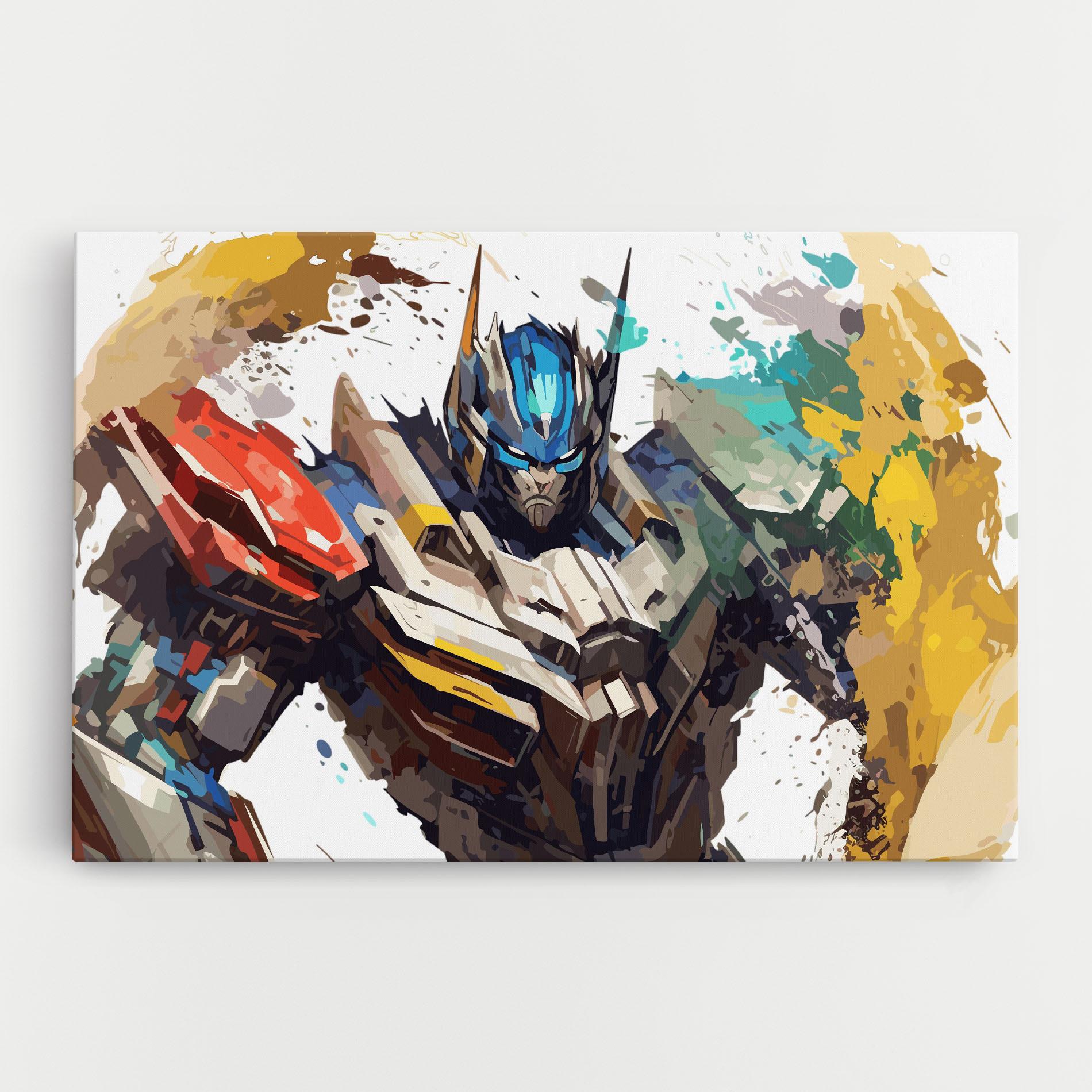 Картина на платно Transformers Splash mockup 0