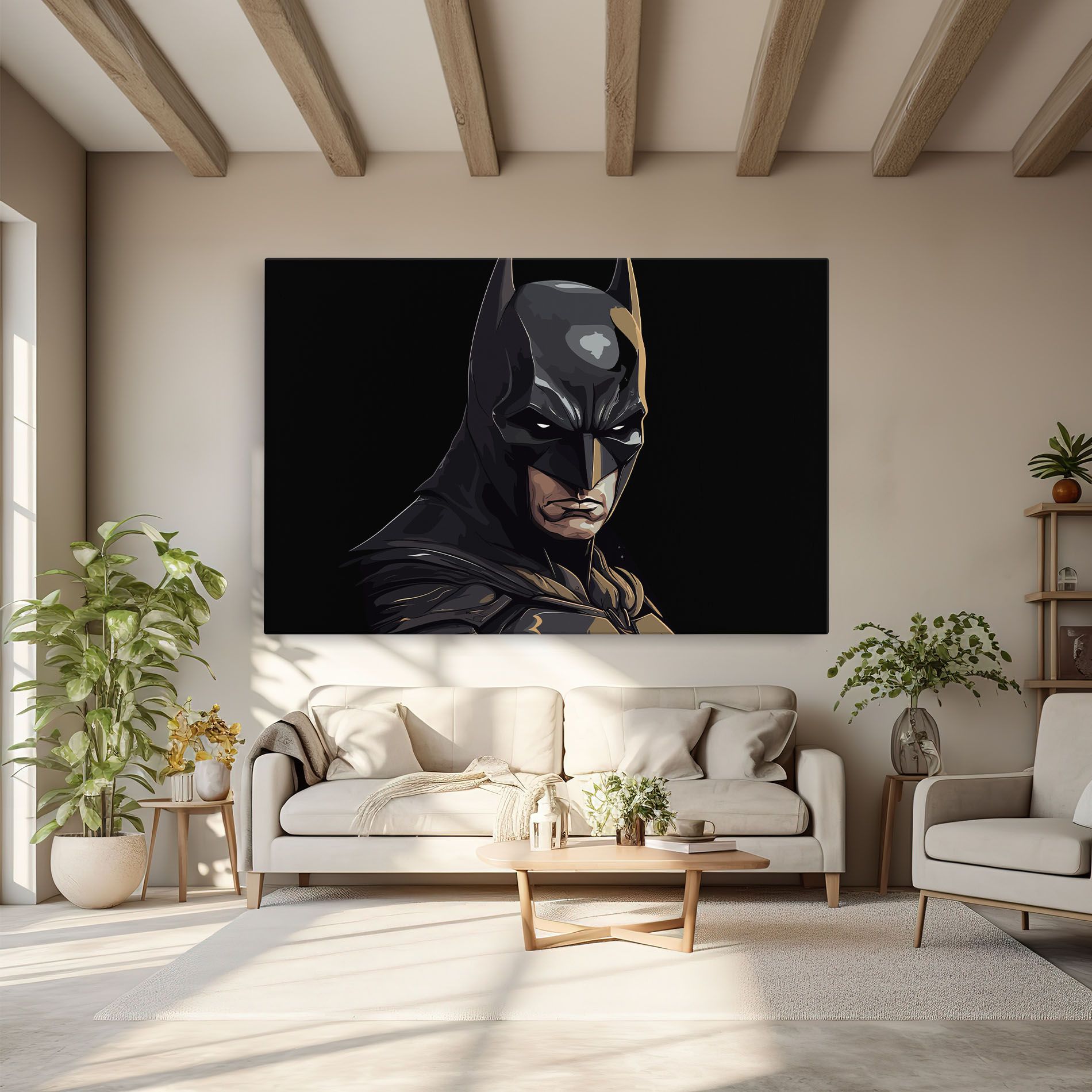 Angry Batman mockup 6