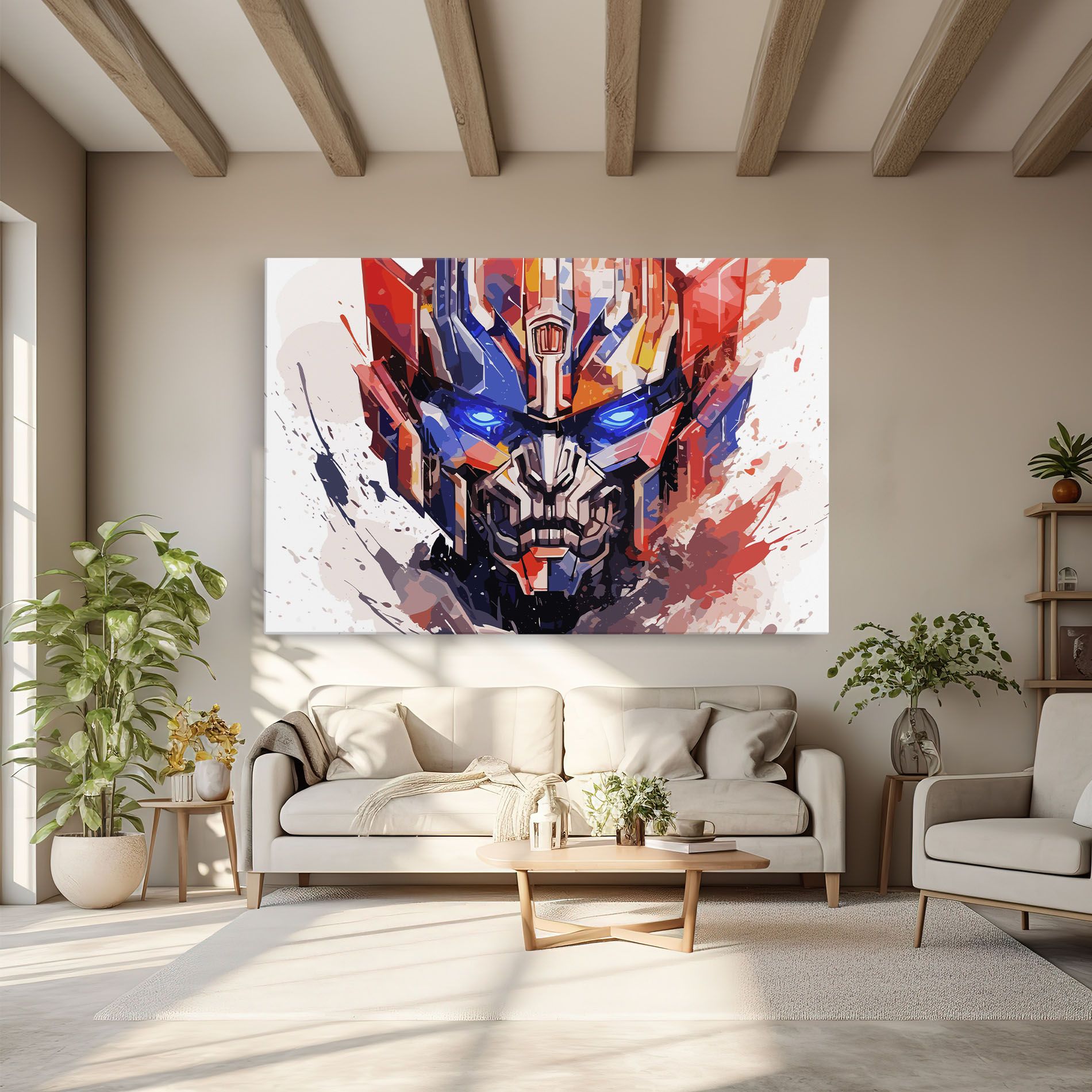 Optimus Prime Art mockup 6