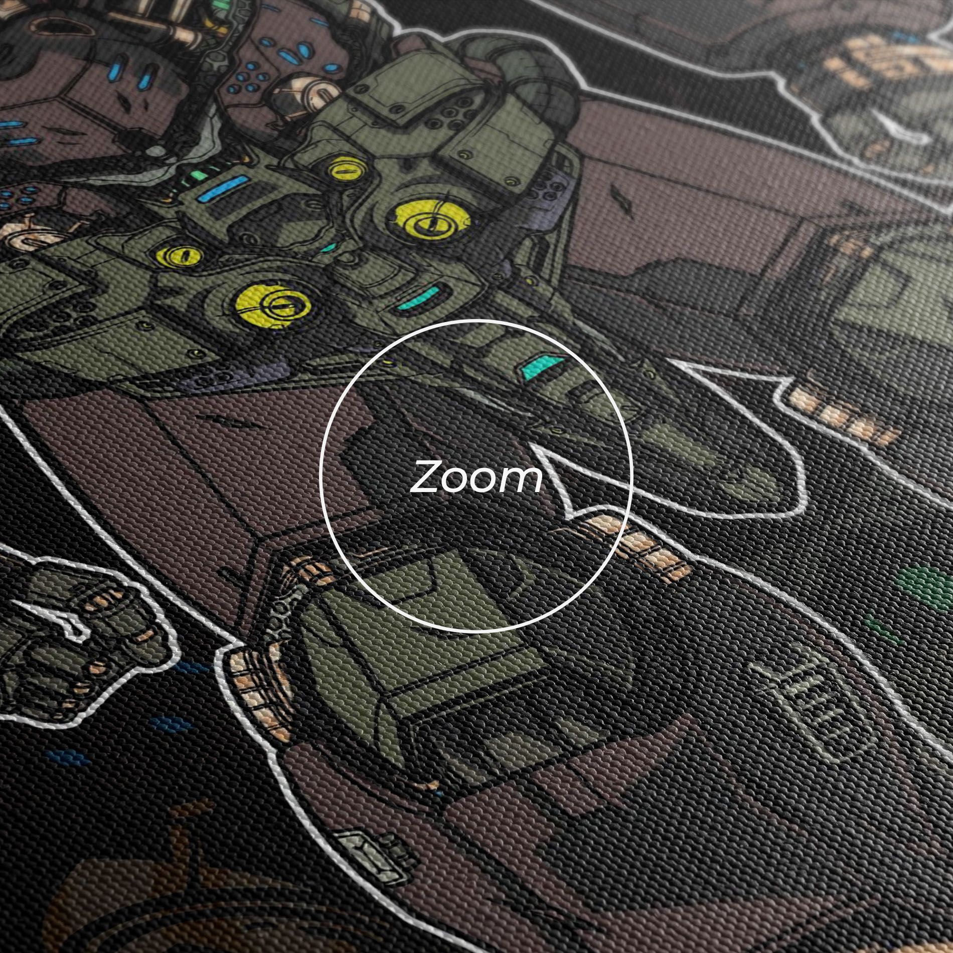 Brown Grey Robot mockup 3