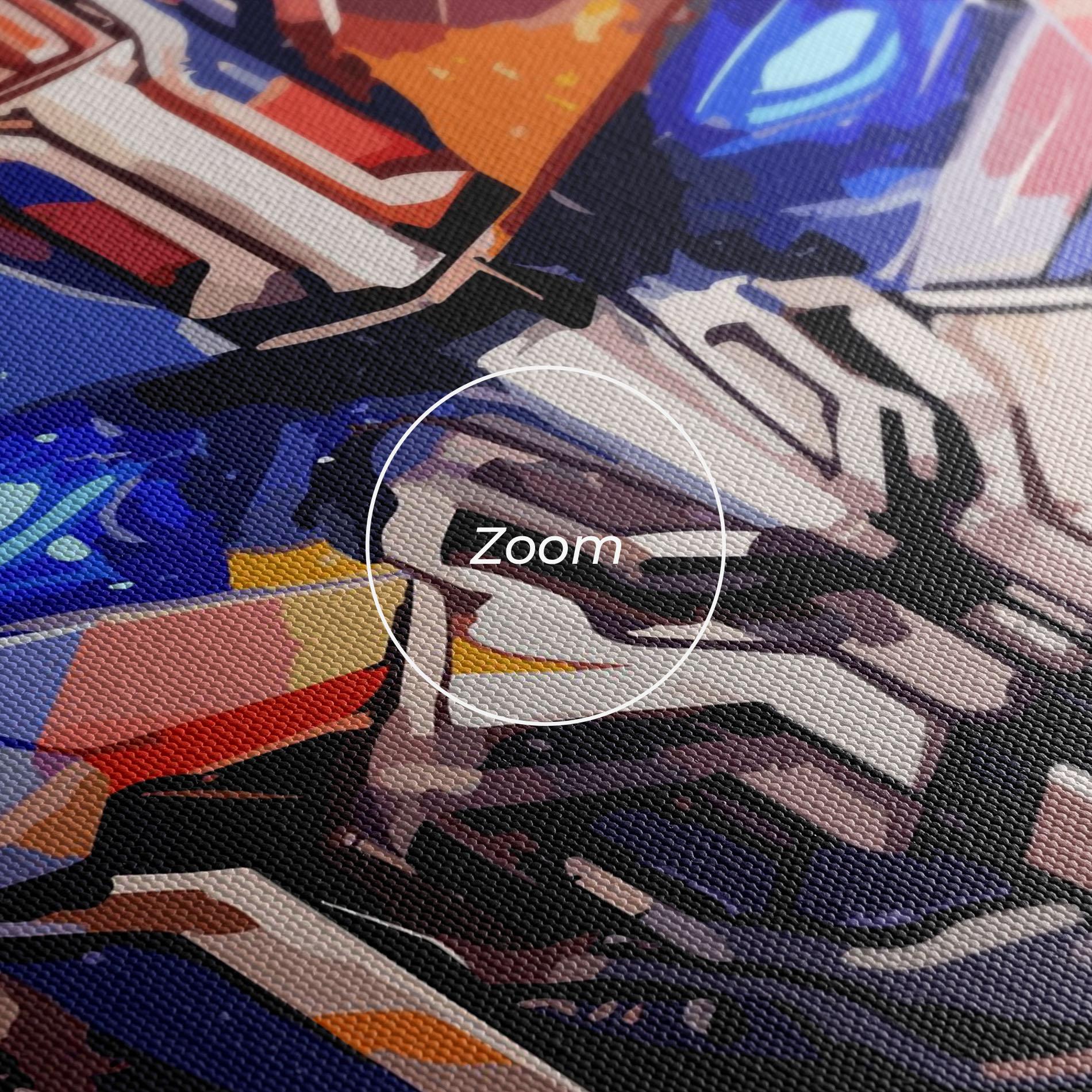Картина на платно Optimus Prime Art mockup 3