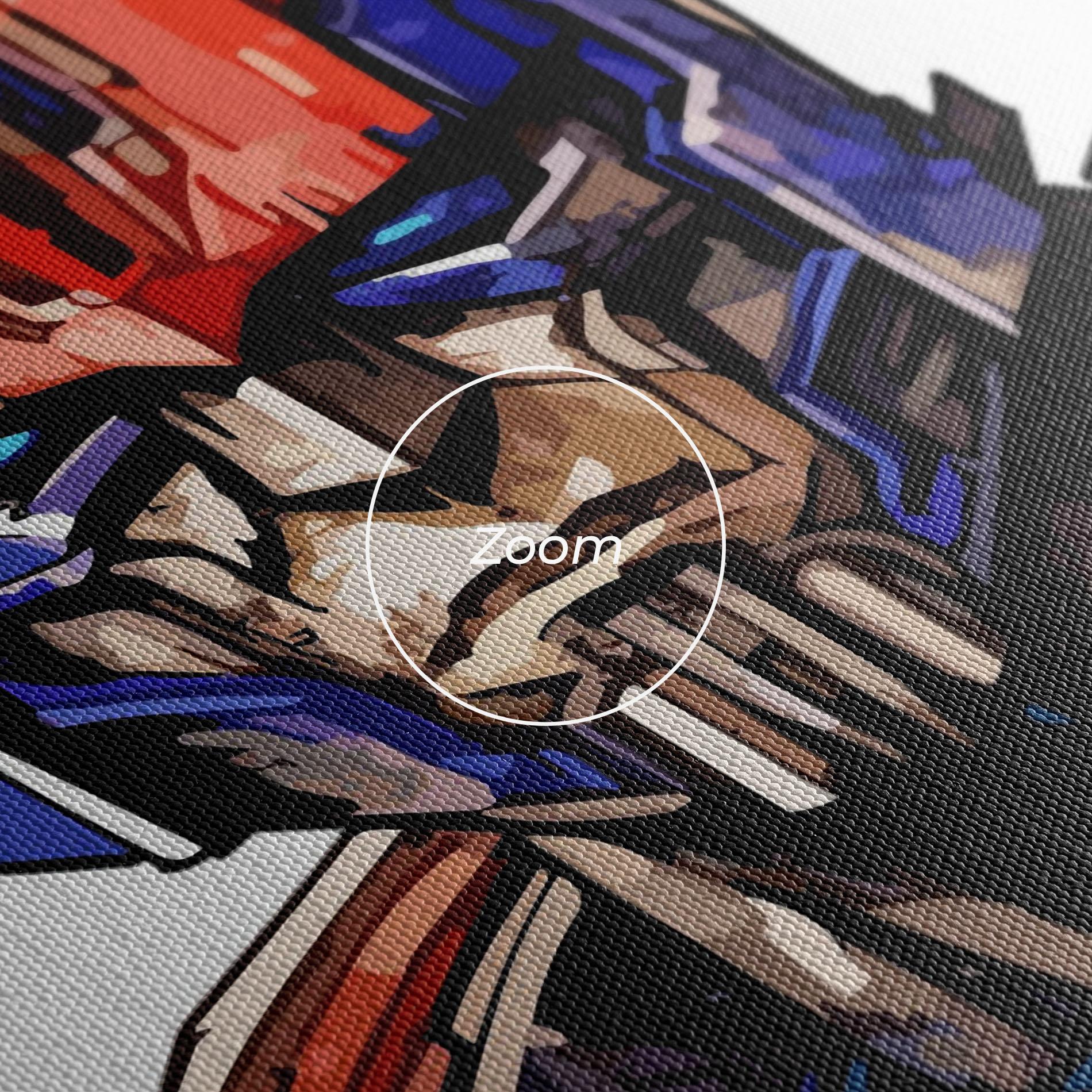Картина на платно Optimus Prime mockup 3