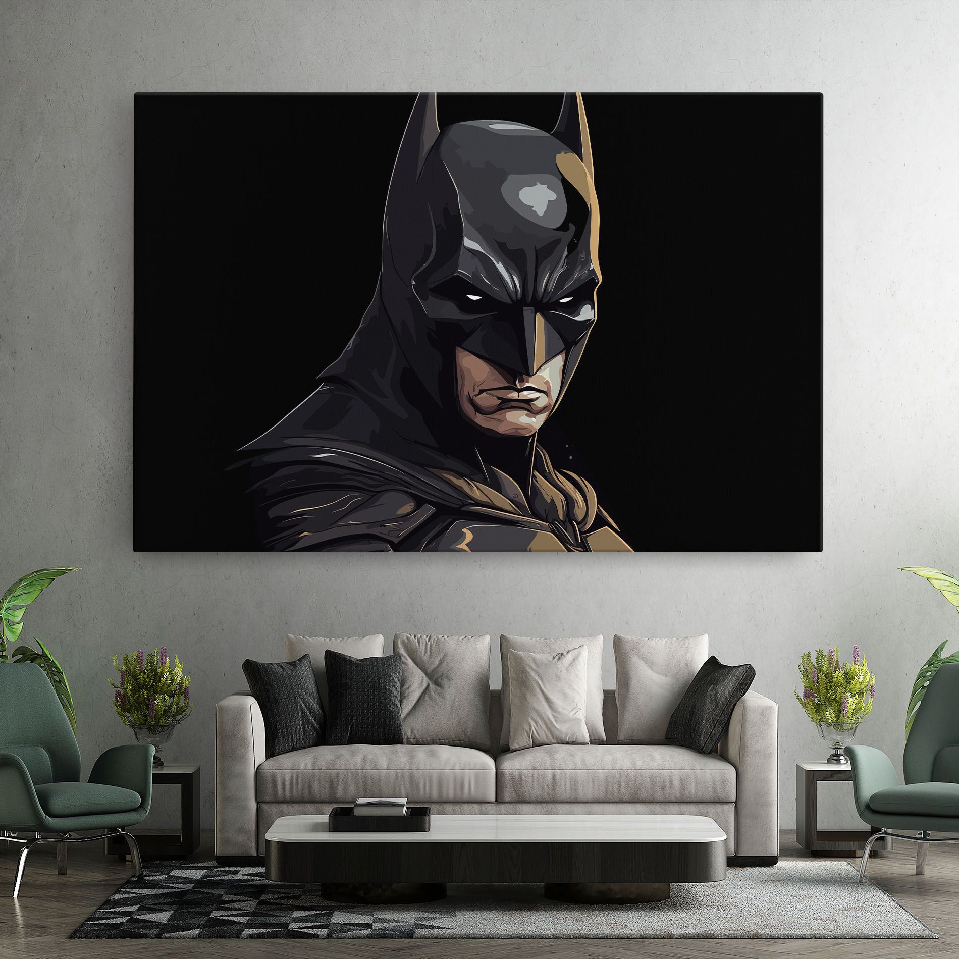 Angry Batman mockup 7