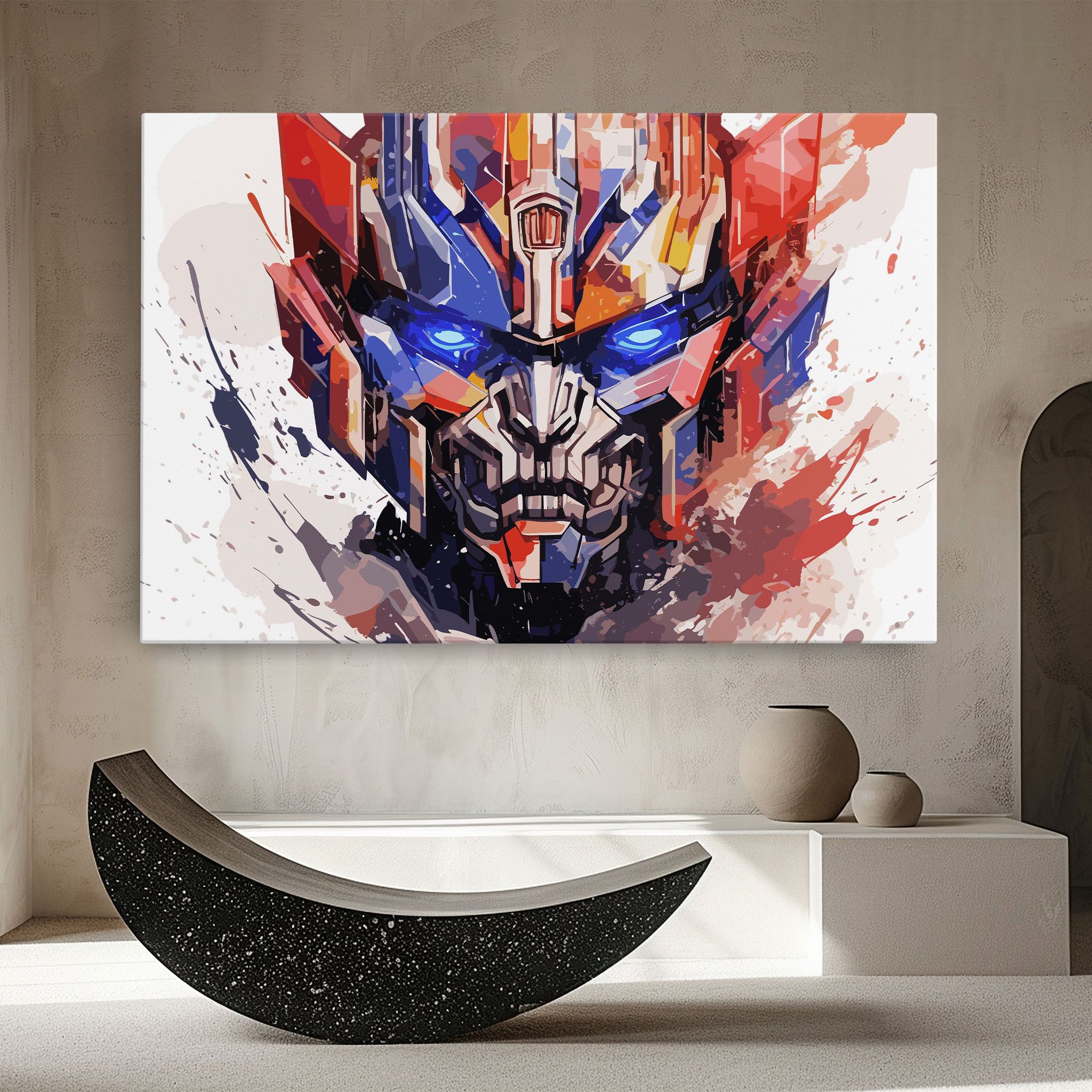 Optimus Prime Art mockup 8