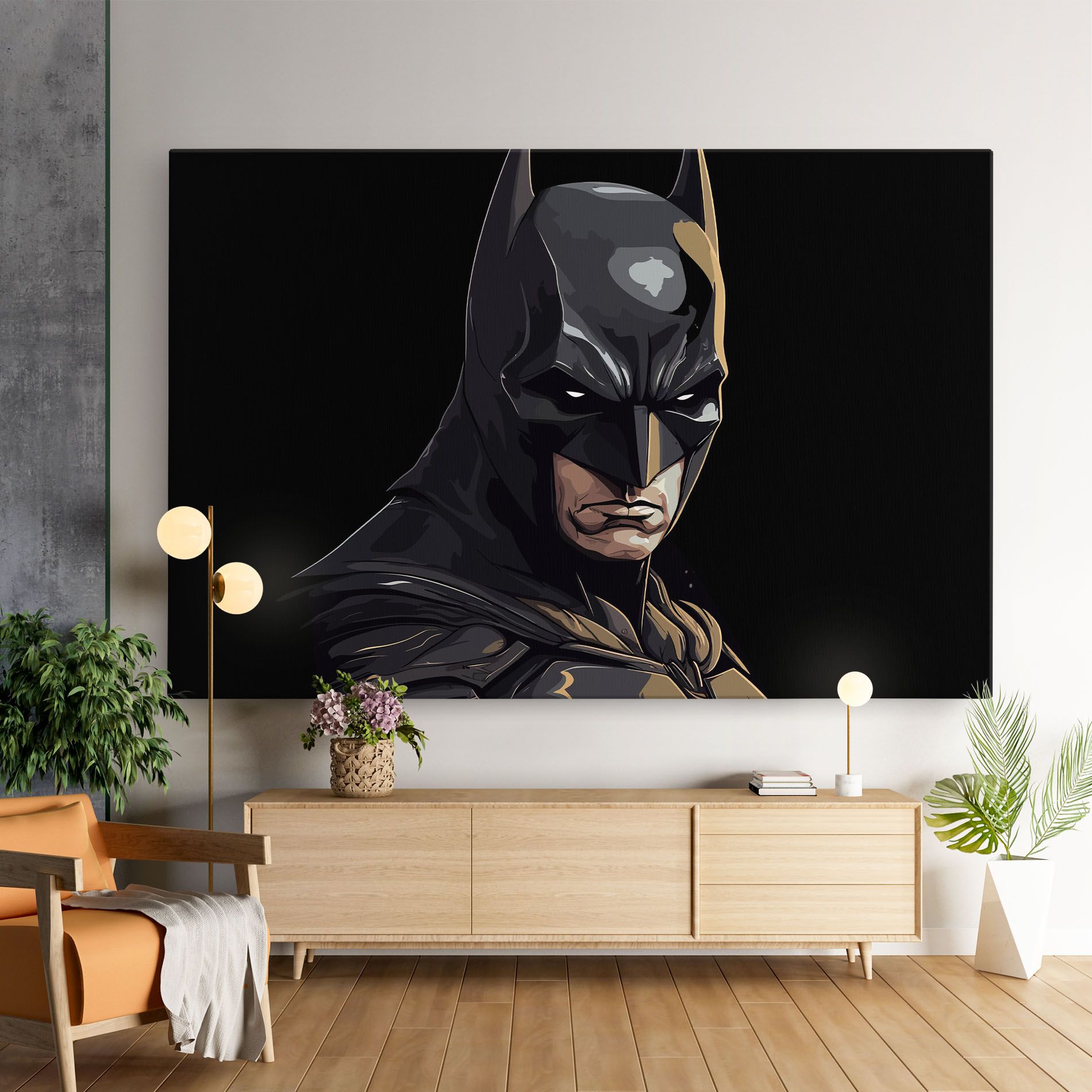 Angry Batman mockup 9