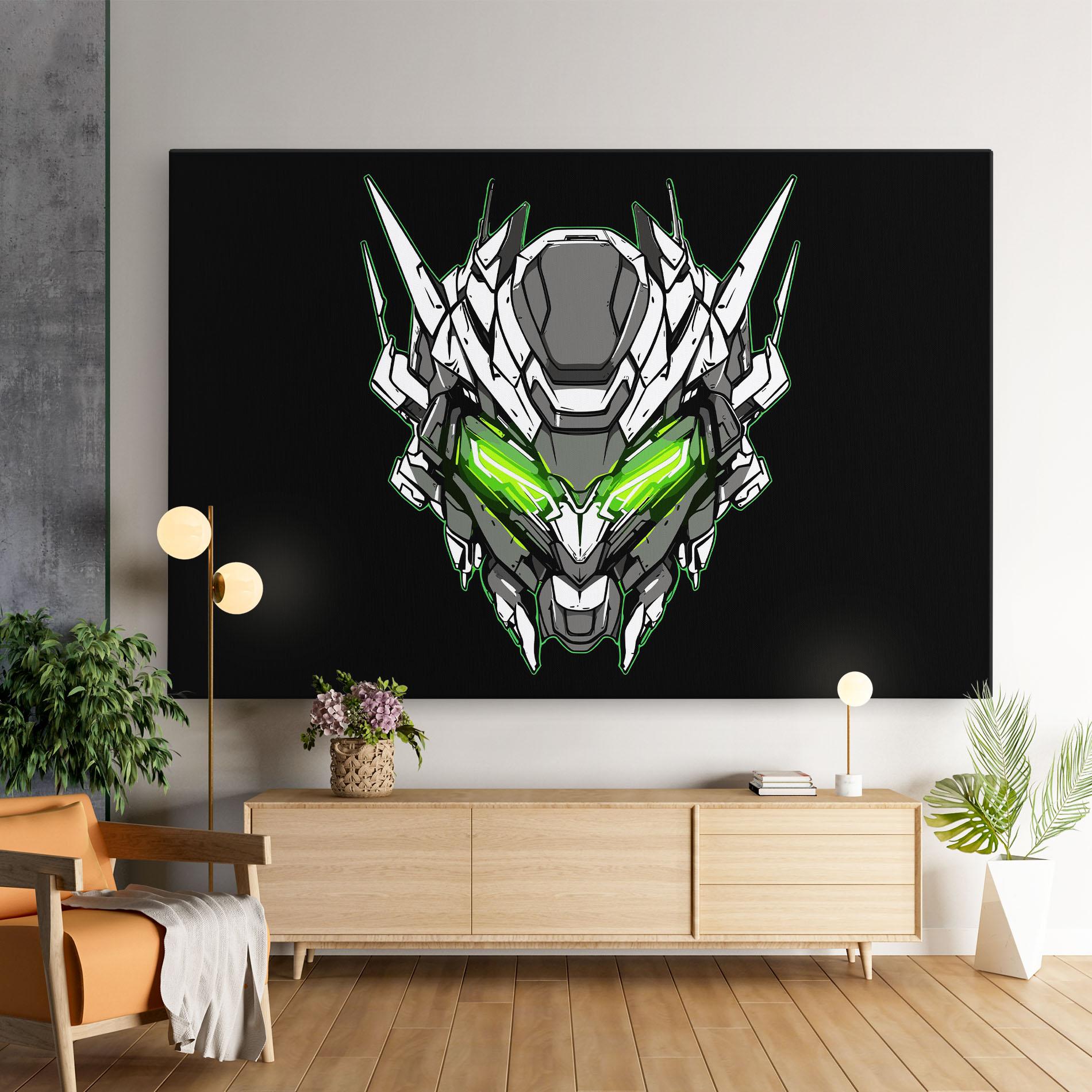 Картина на платно Neon Transformer mockup 9