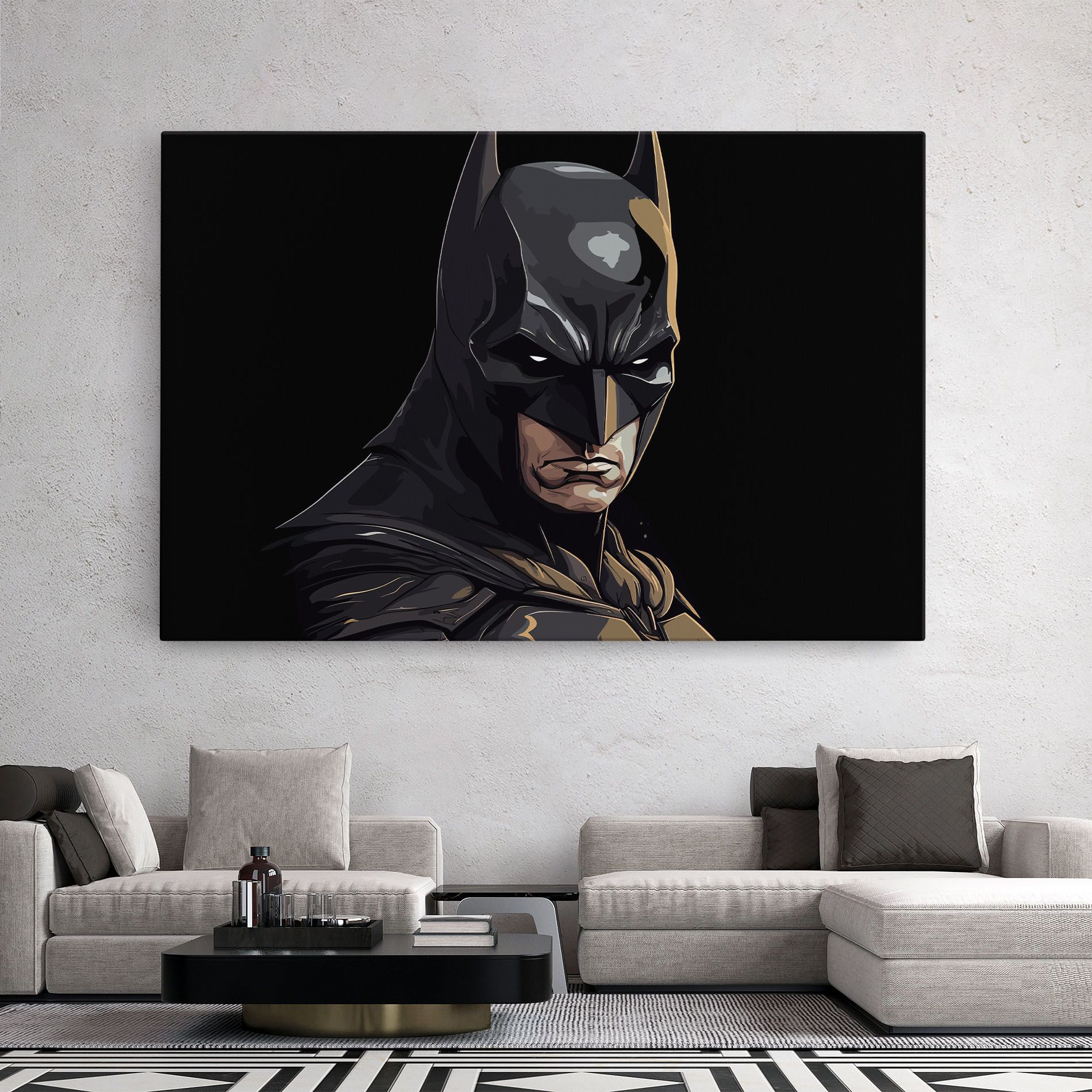 Angry Batman mockup 2