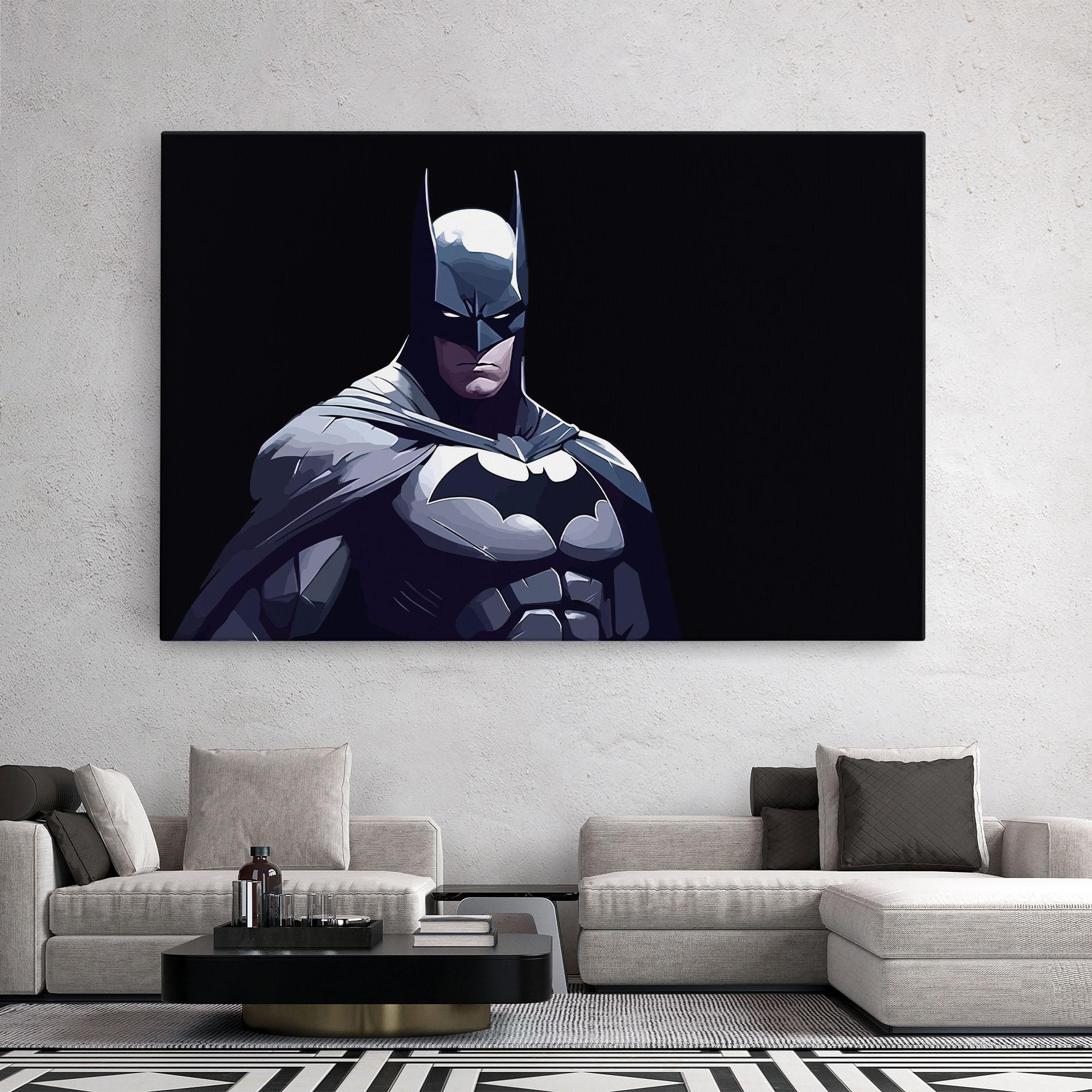 Картина на платно Batman Art mockup 2