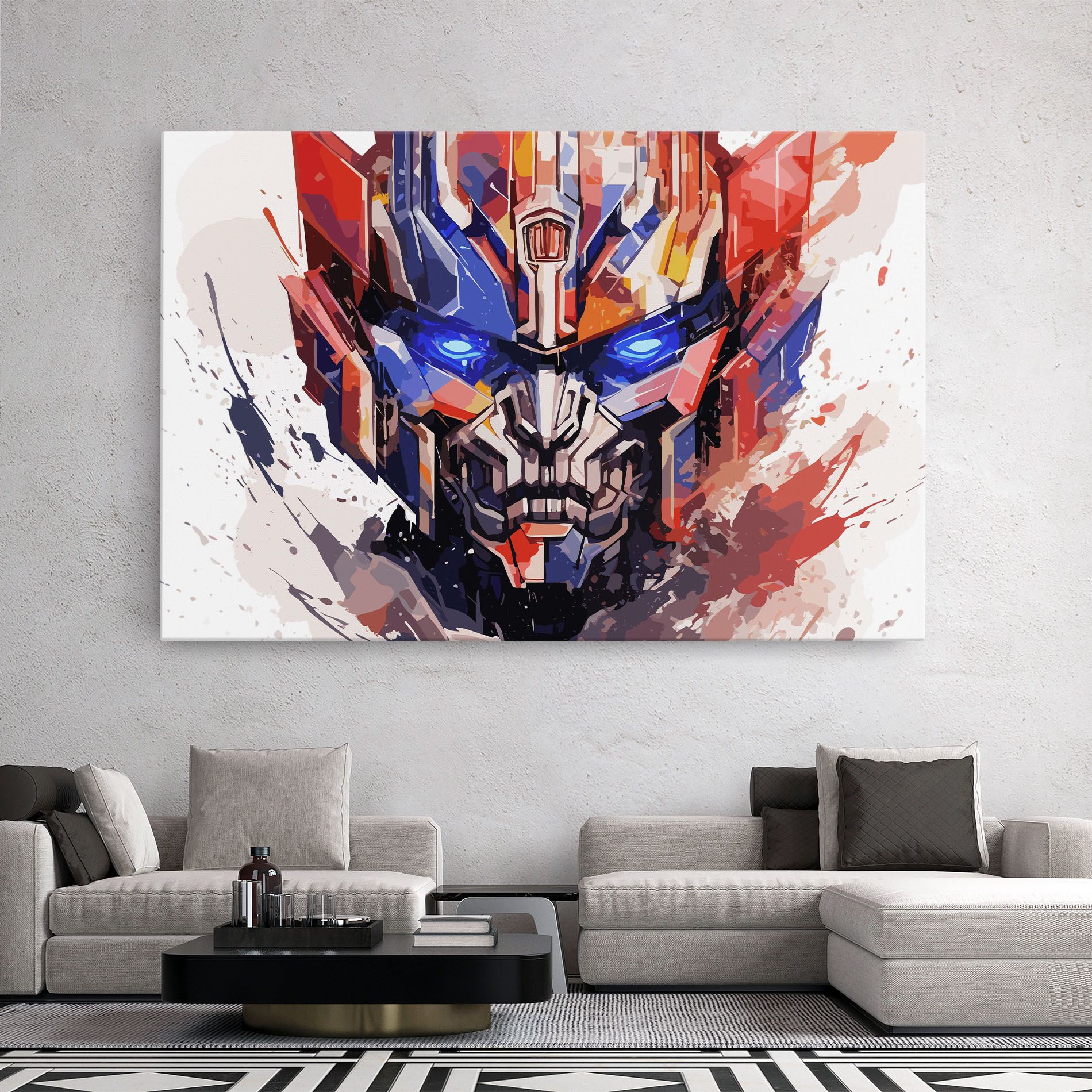 Optimus Prime Art mockup 2