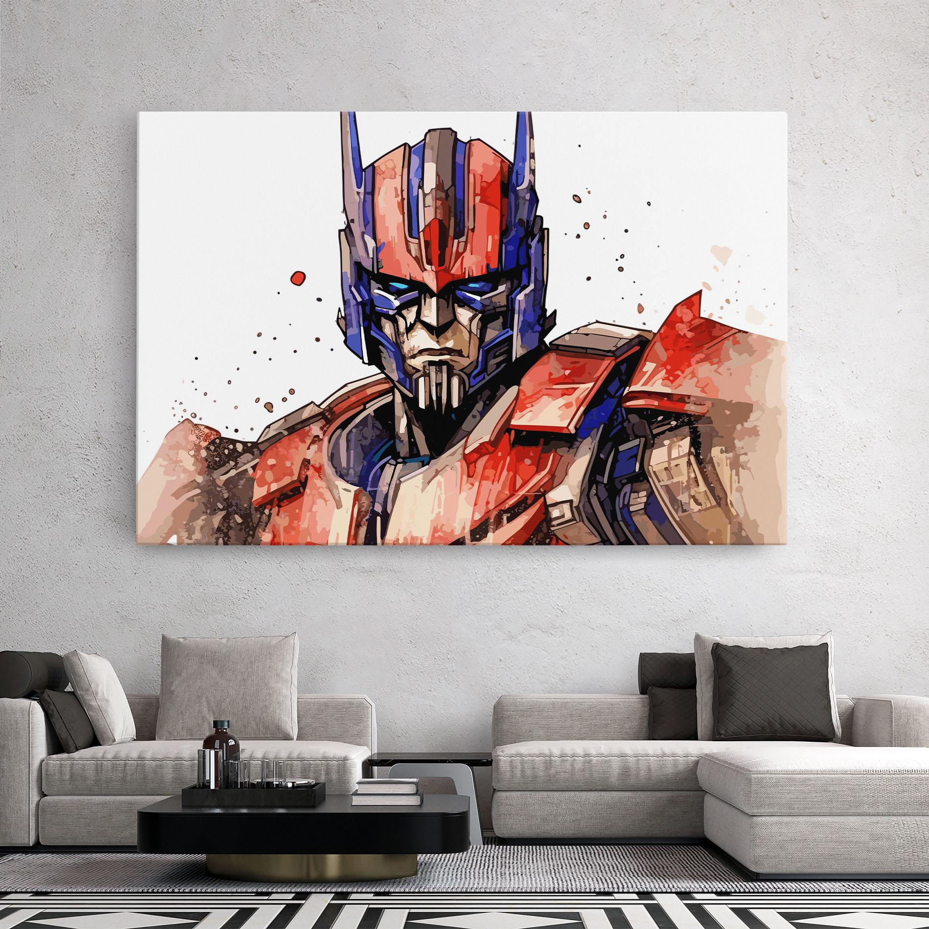 Картина на платно Optimus Prime mockup 2