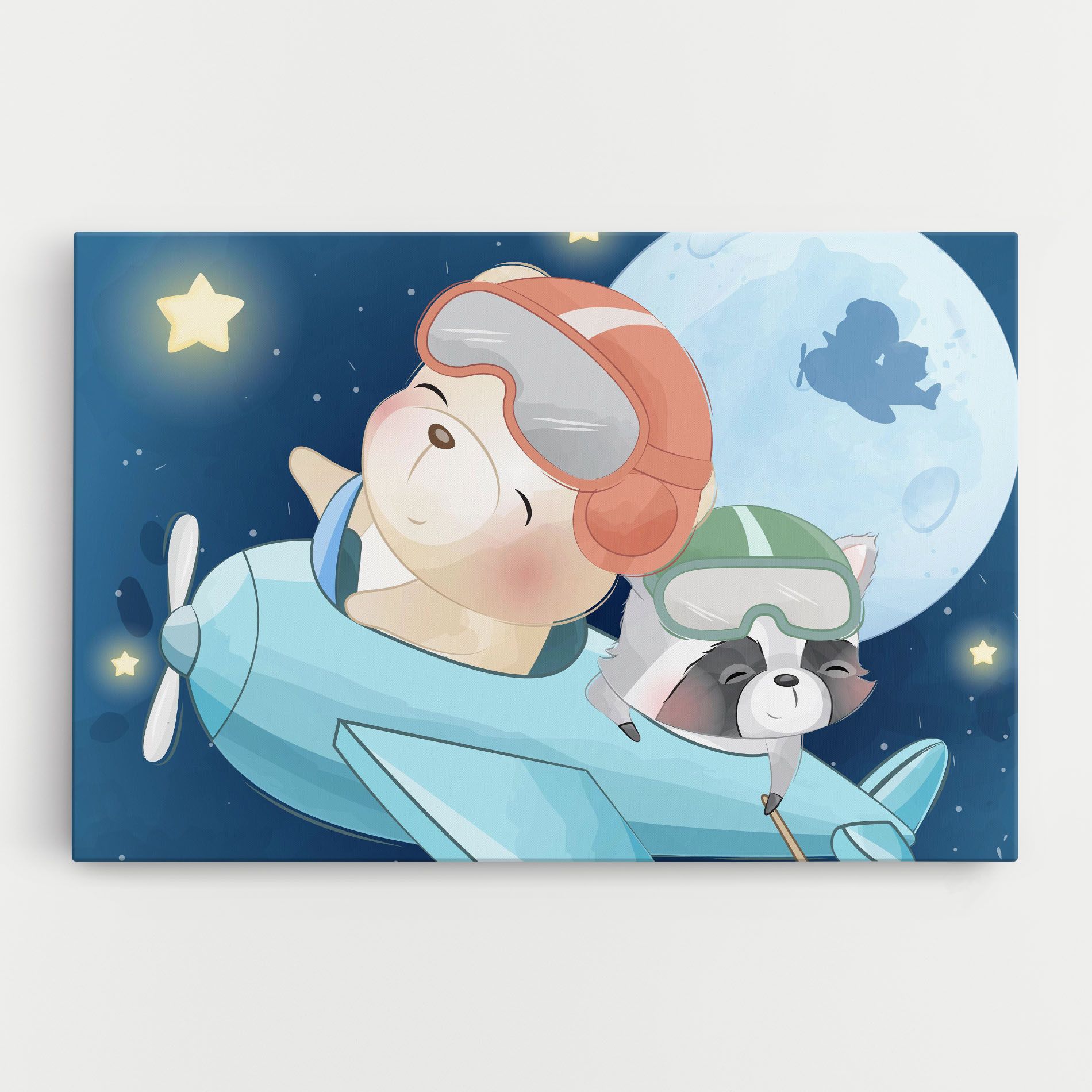 Bear Flying Star mockup 0