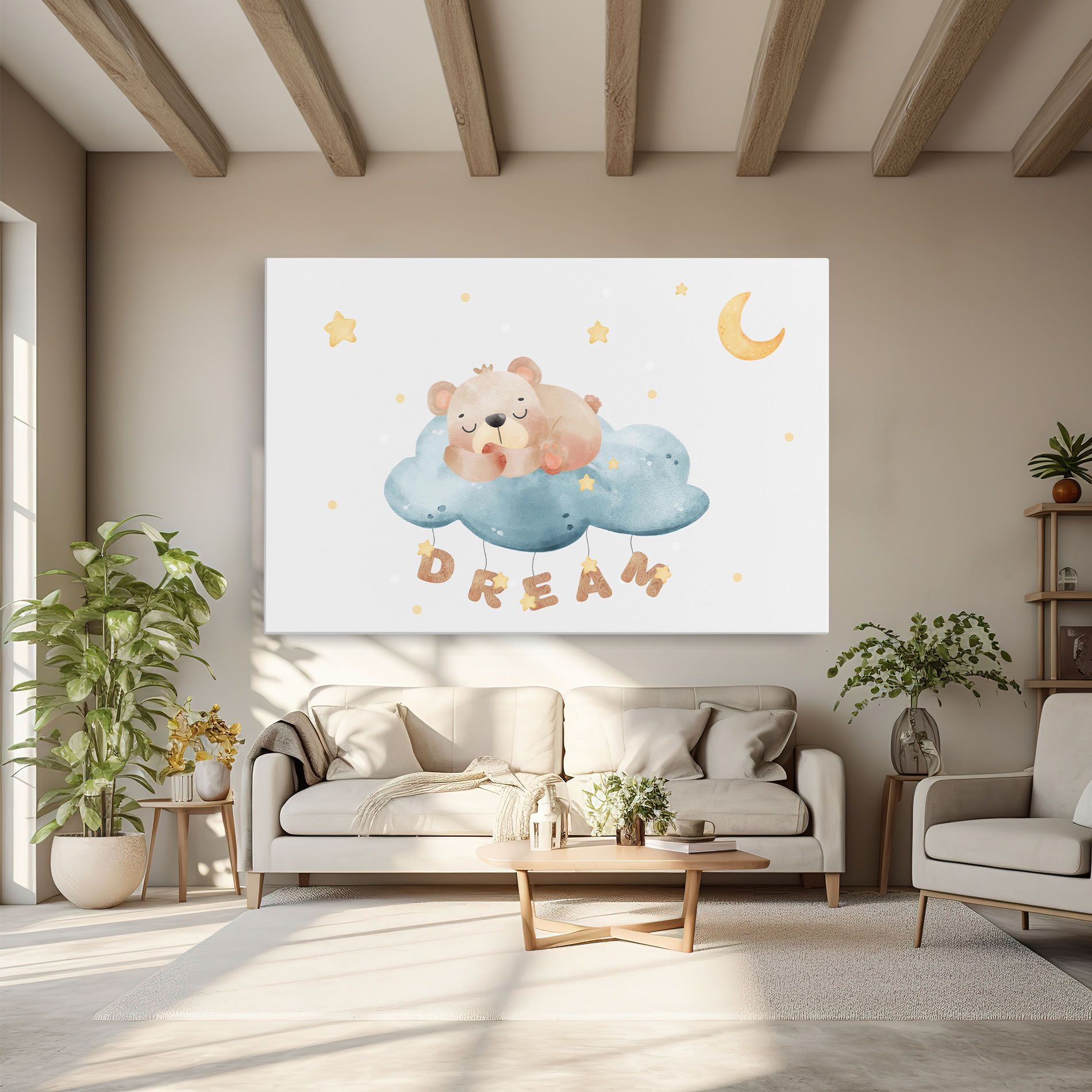 Dream Sleepy Bear mockup 6