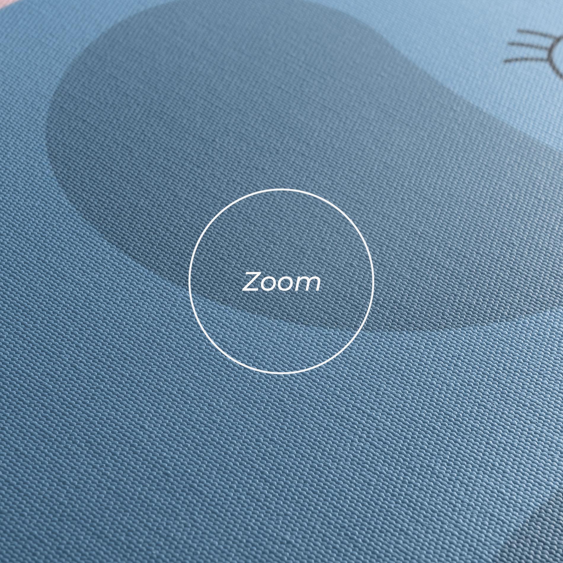 Картина на платно Leaf Cute Elephant mockup 3