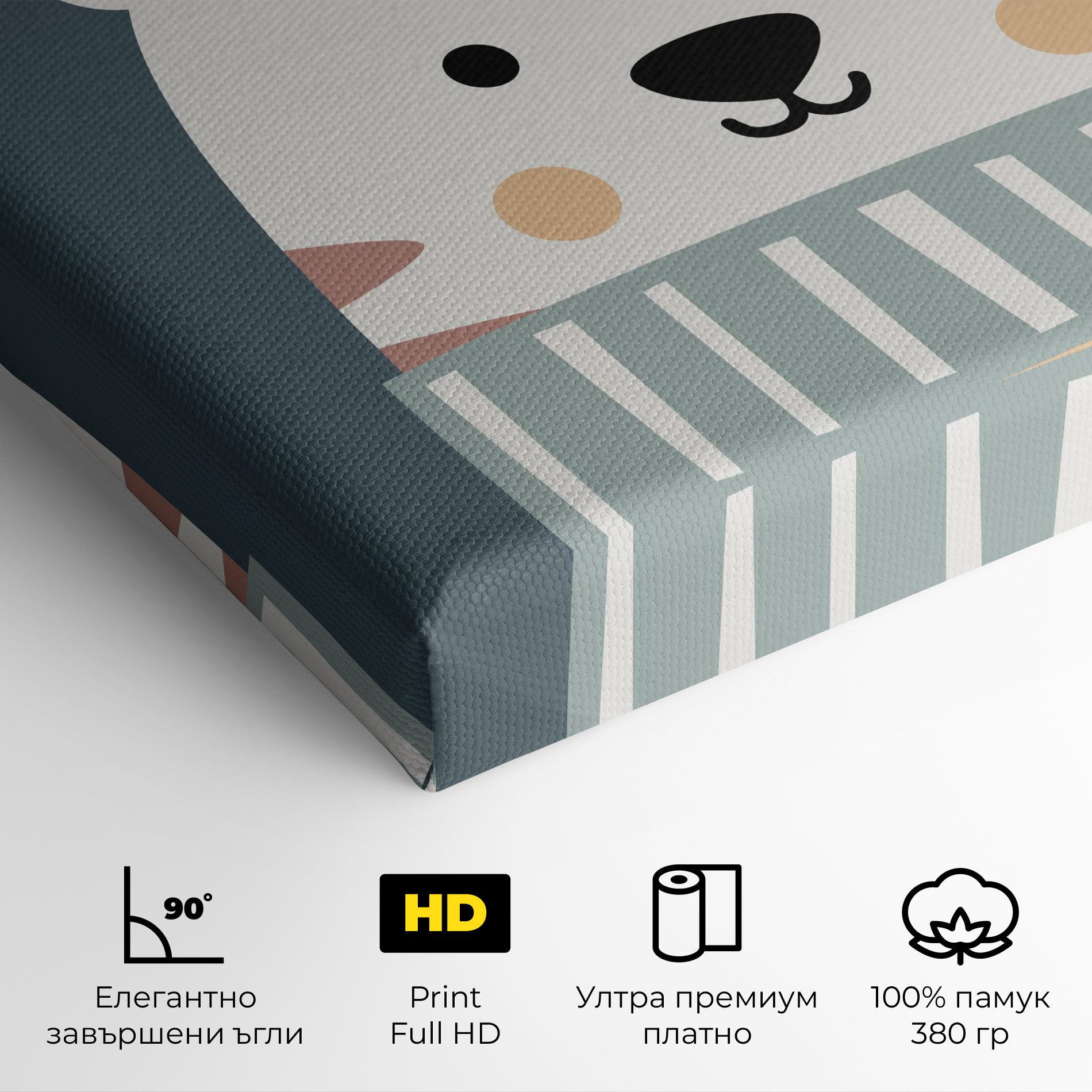Cute White Tiger mockup 4