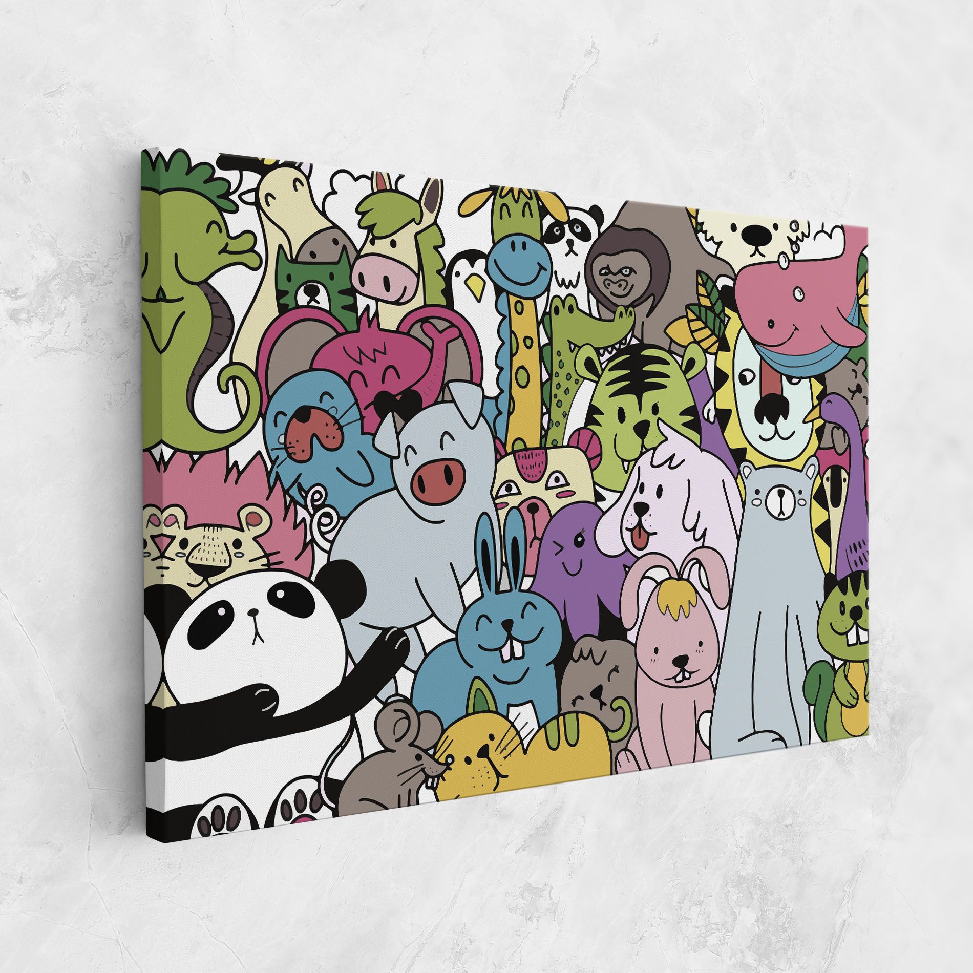 Animals Cartoon mockup 1