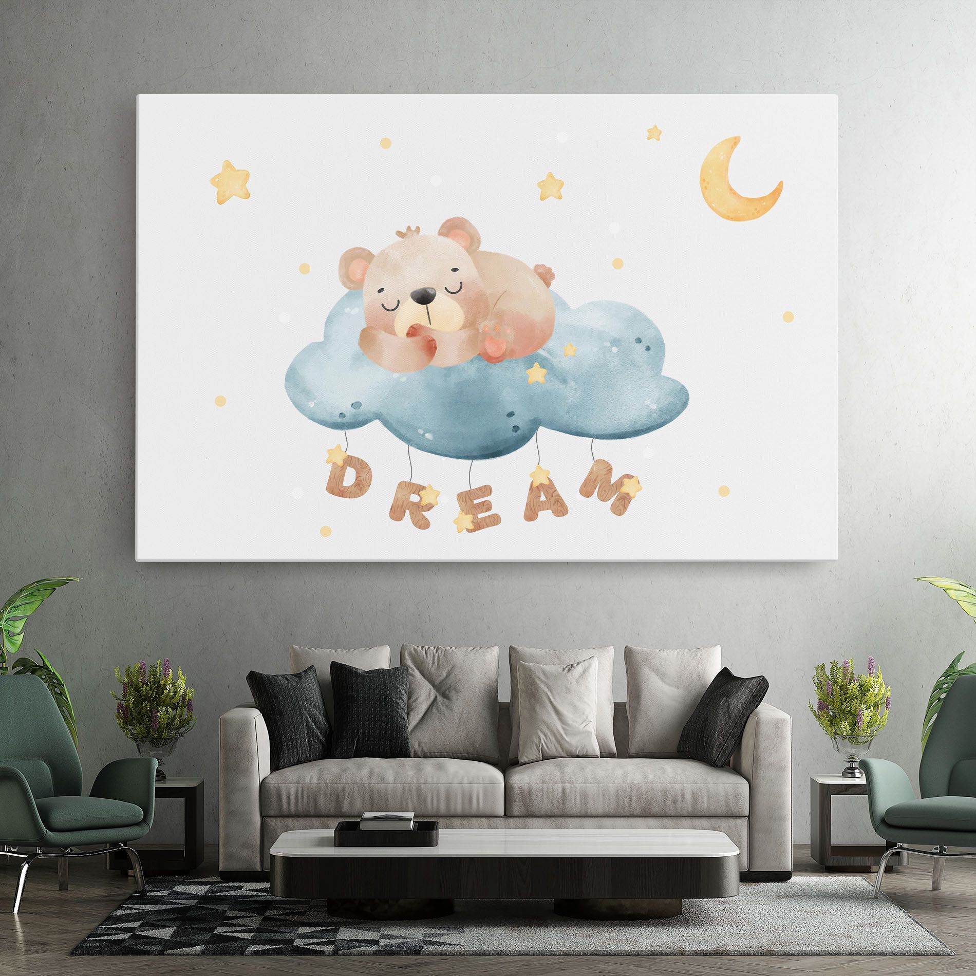 Dream Sleepy Bear mockup 7
