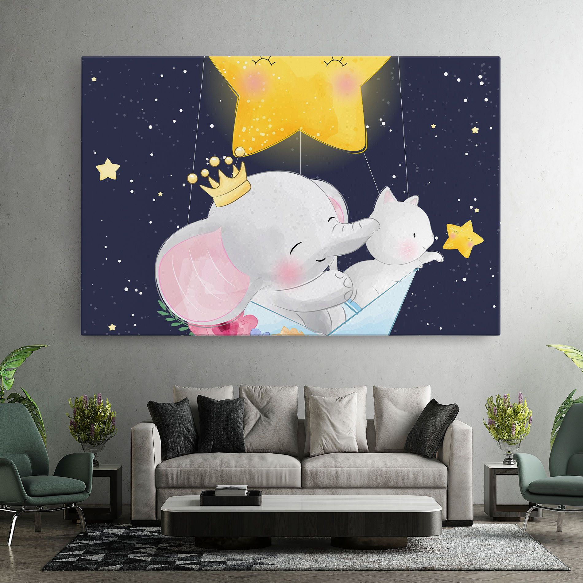 Elephant Cat mockup 7