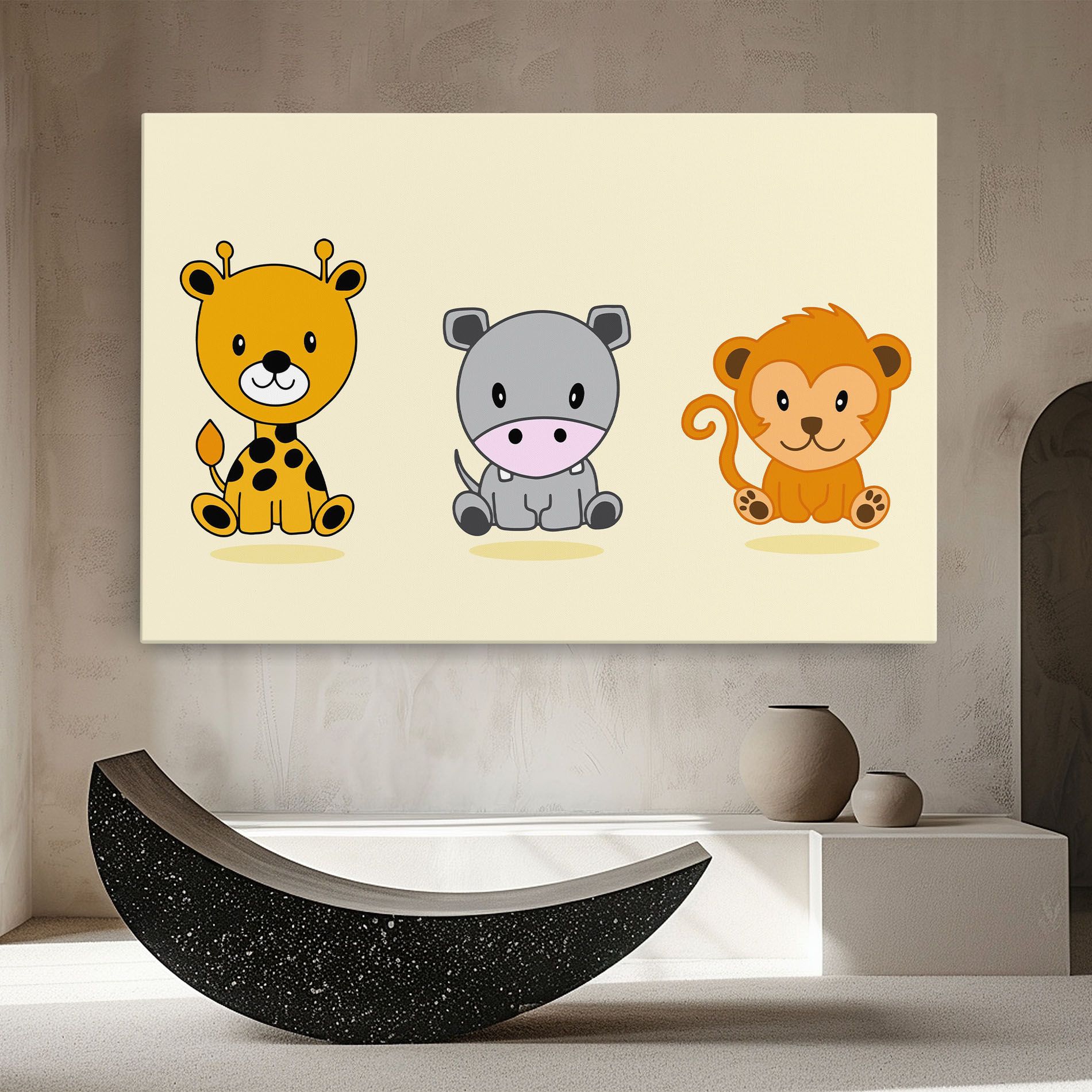 Cream Animals mockup 8