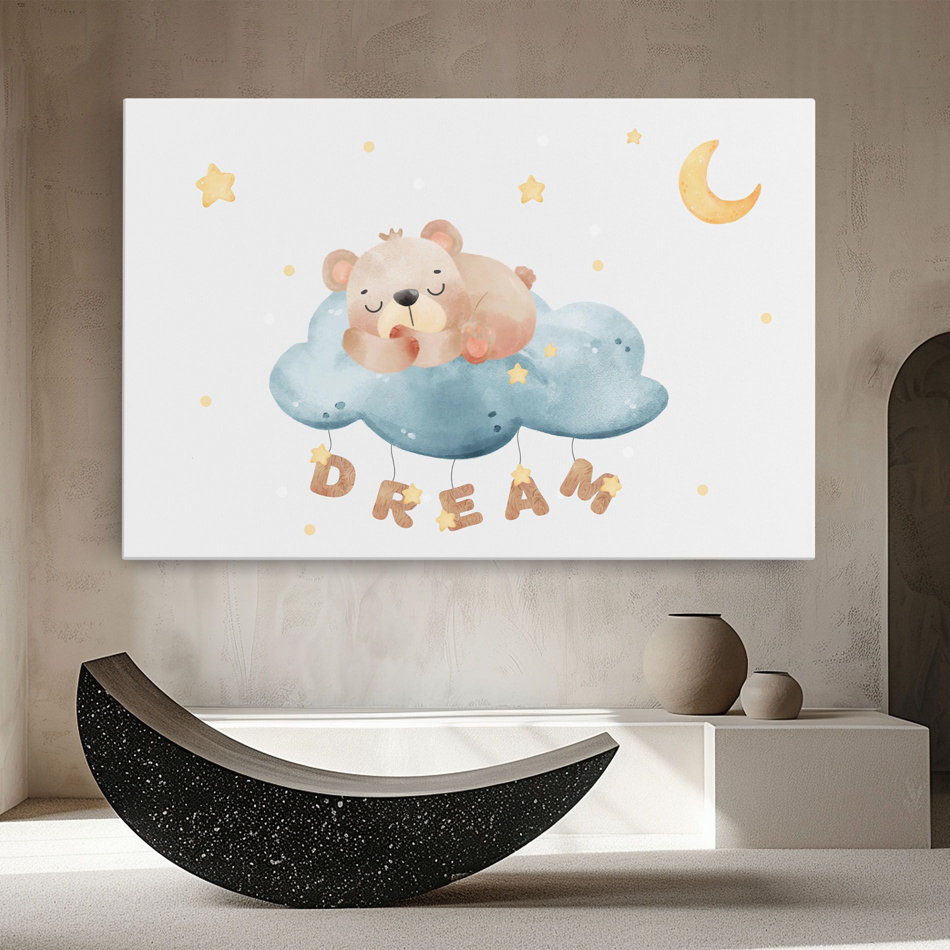 Dream Sleepy Bear mockup 8