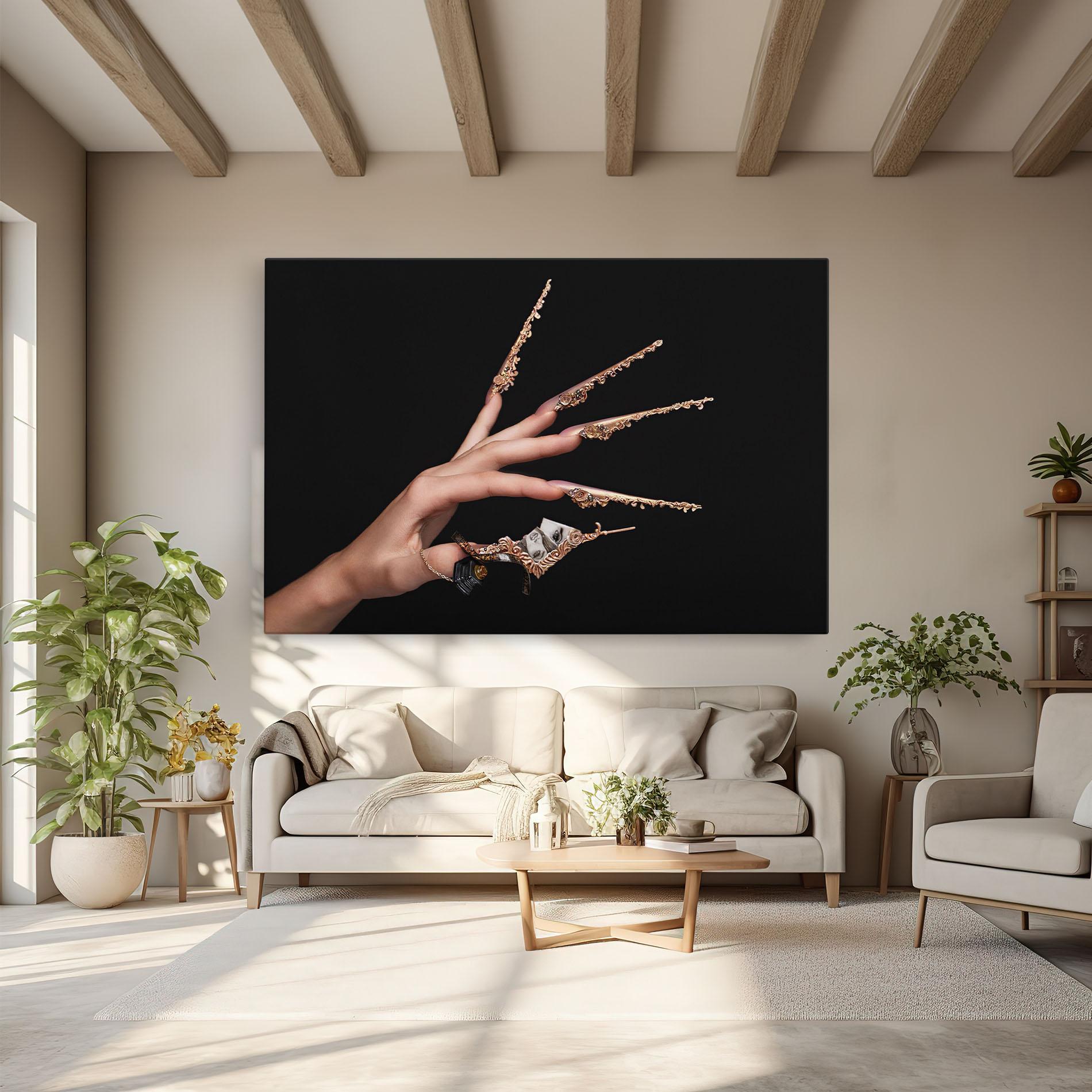 Картина на платно Creative Manicure mockup 6