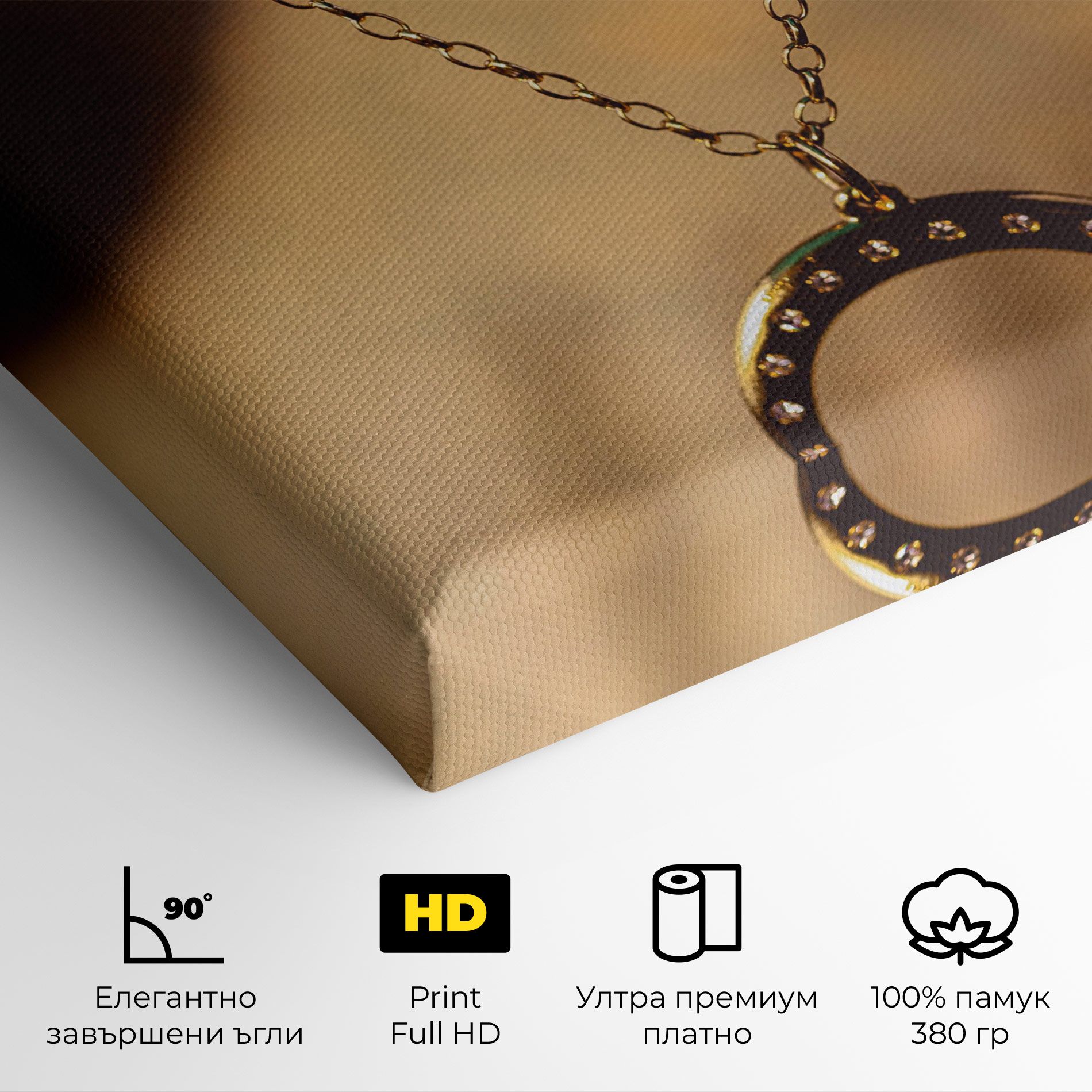 Moon Blue Necklace mockup 4