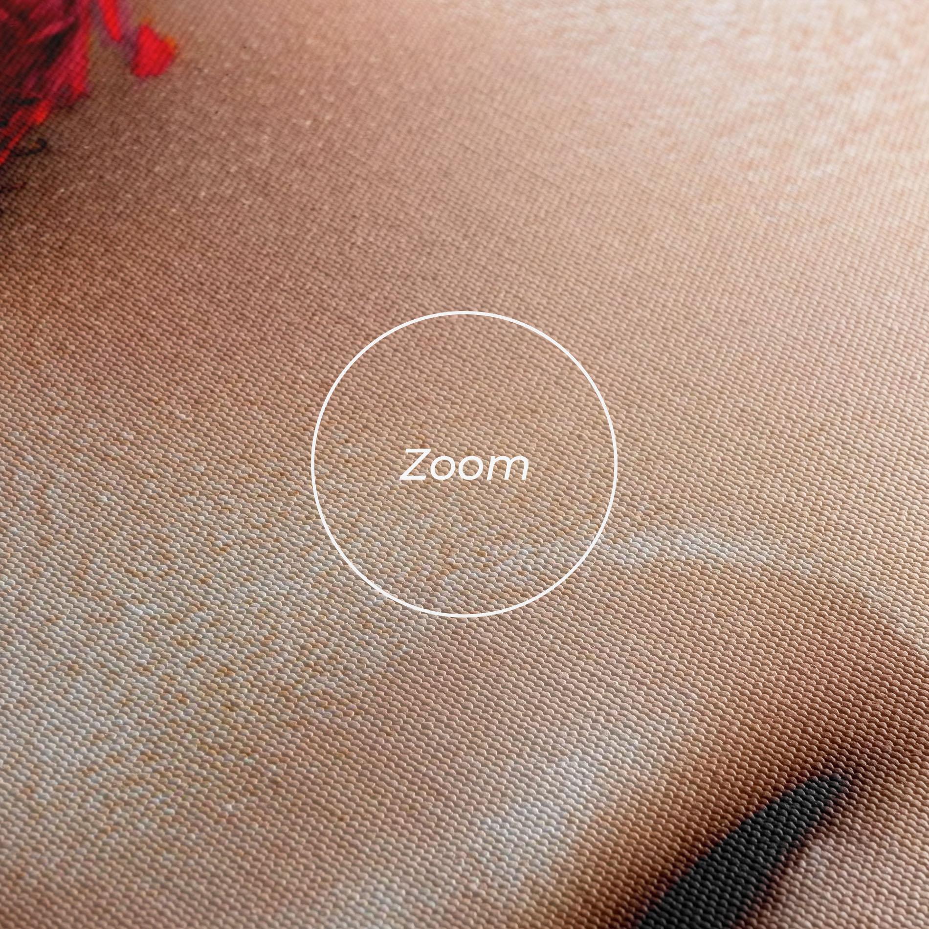 Картина на платно Fire Make Up mockup 3