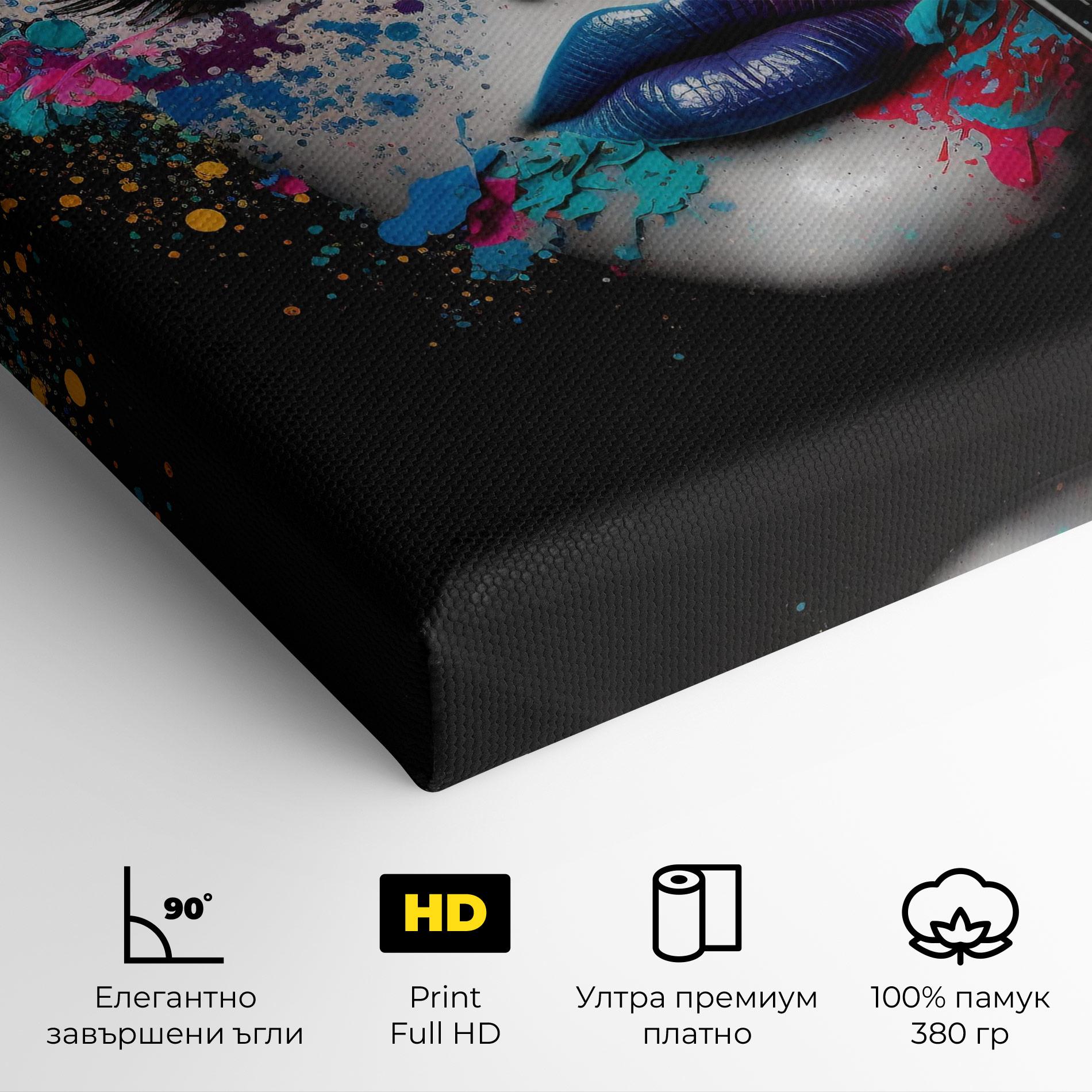 Картина на платно Cosmetology Concept mockup 4