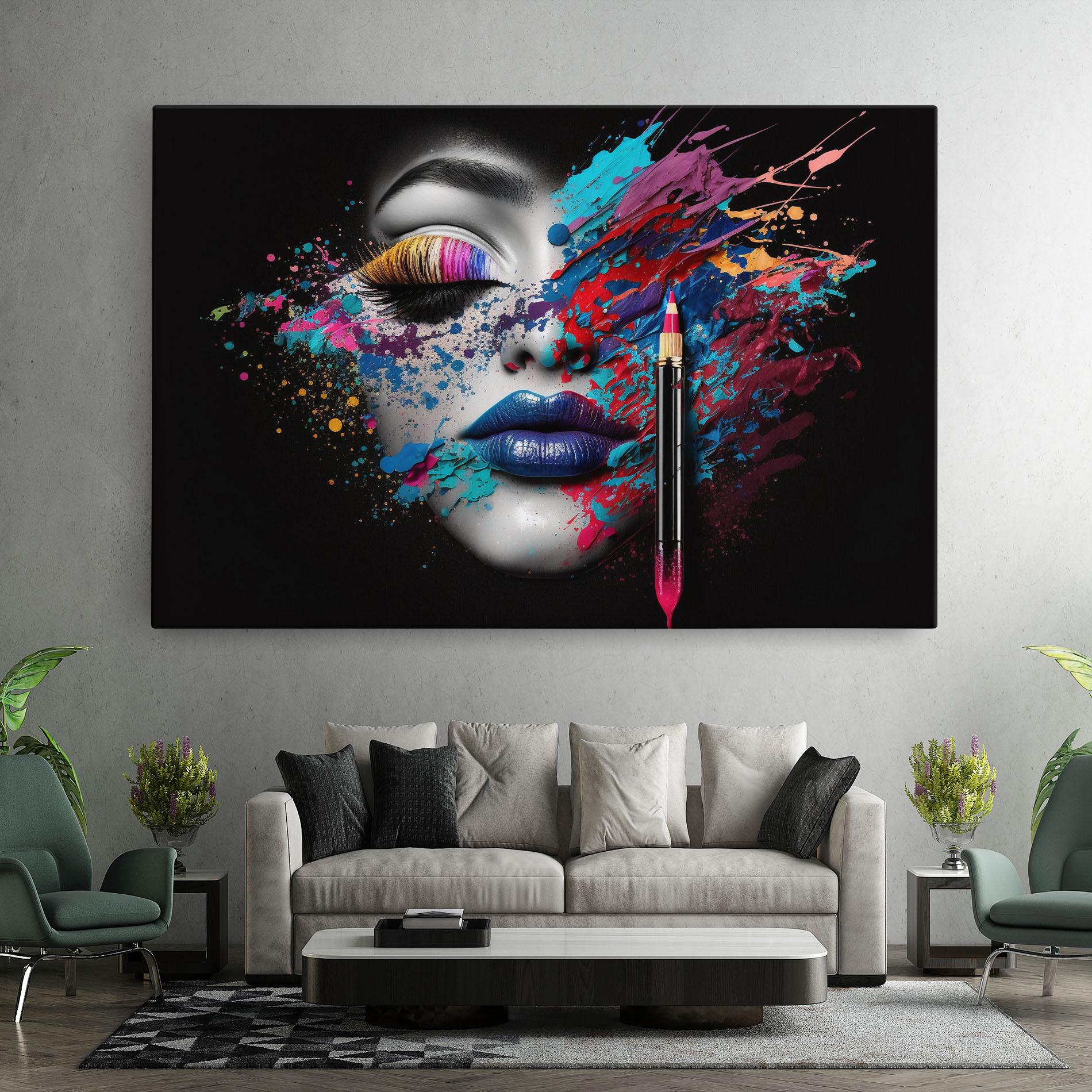 Картина на платно Cosmetology Concept mockup 7