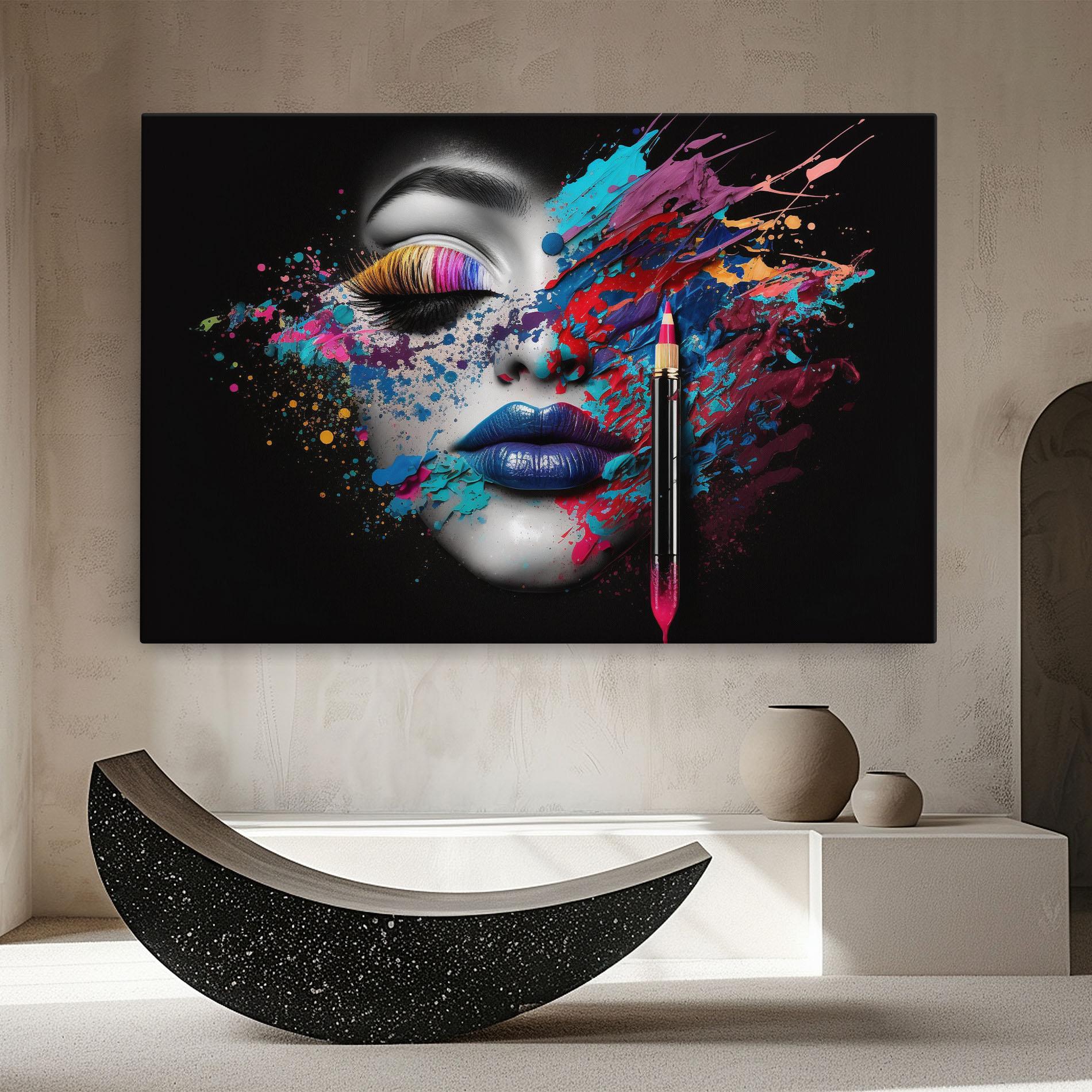 Картина на платно Cosmetology Concept mockup 8