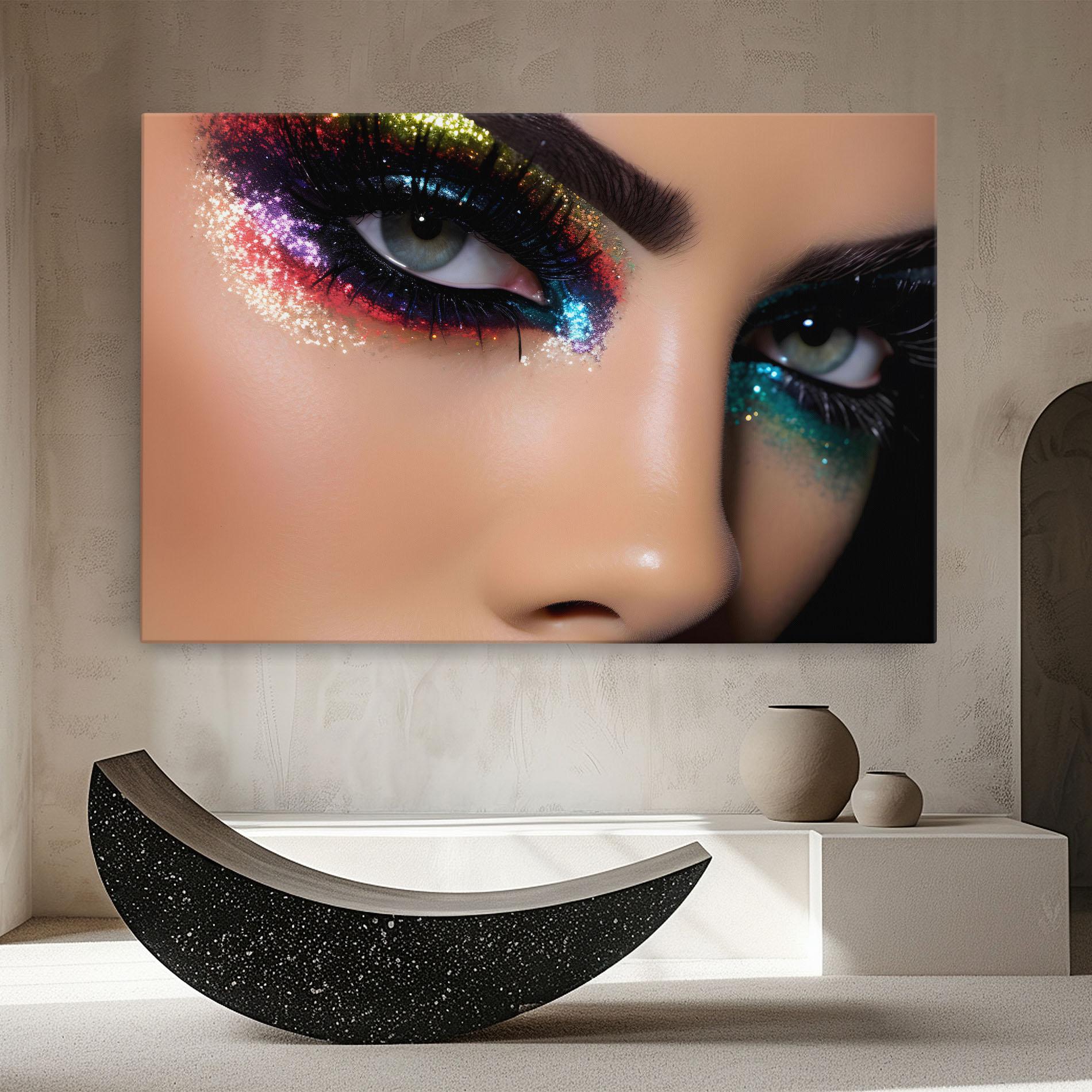 Картина на платно Feminine Makeup Model mockup 8