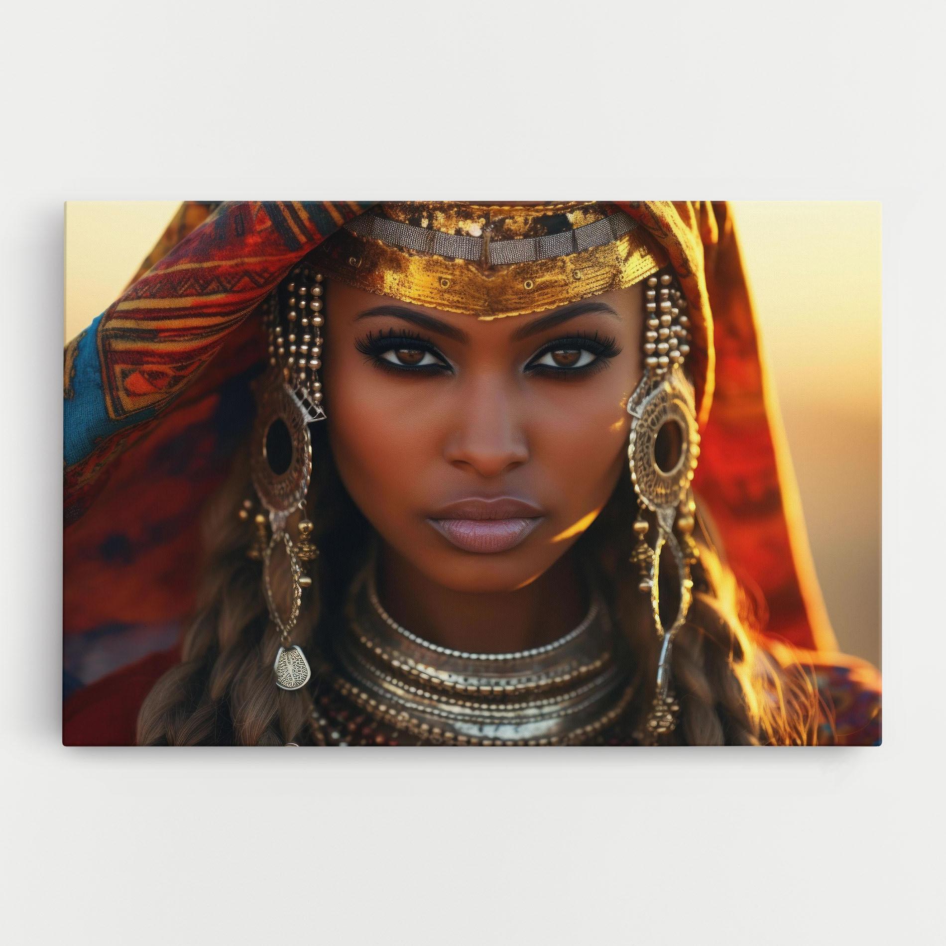 Картина на платно Unique Smokey Eyes mockup 0