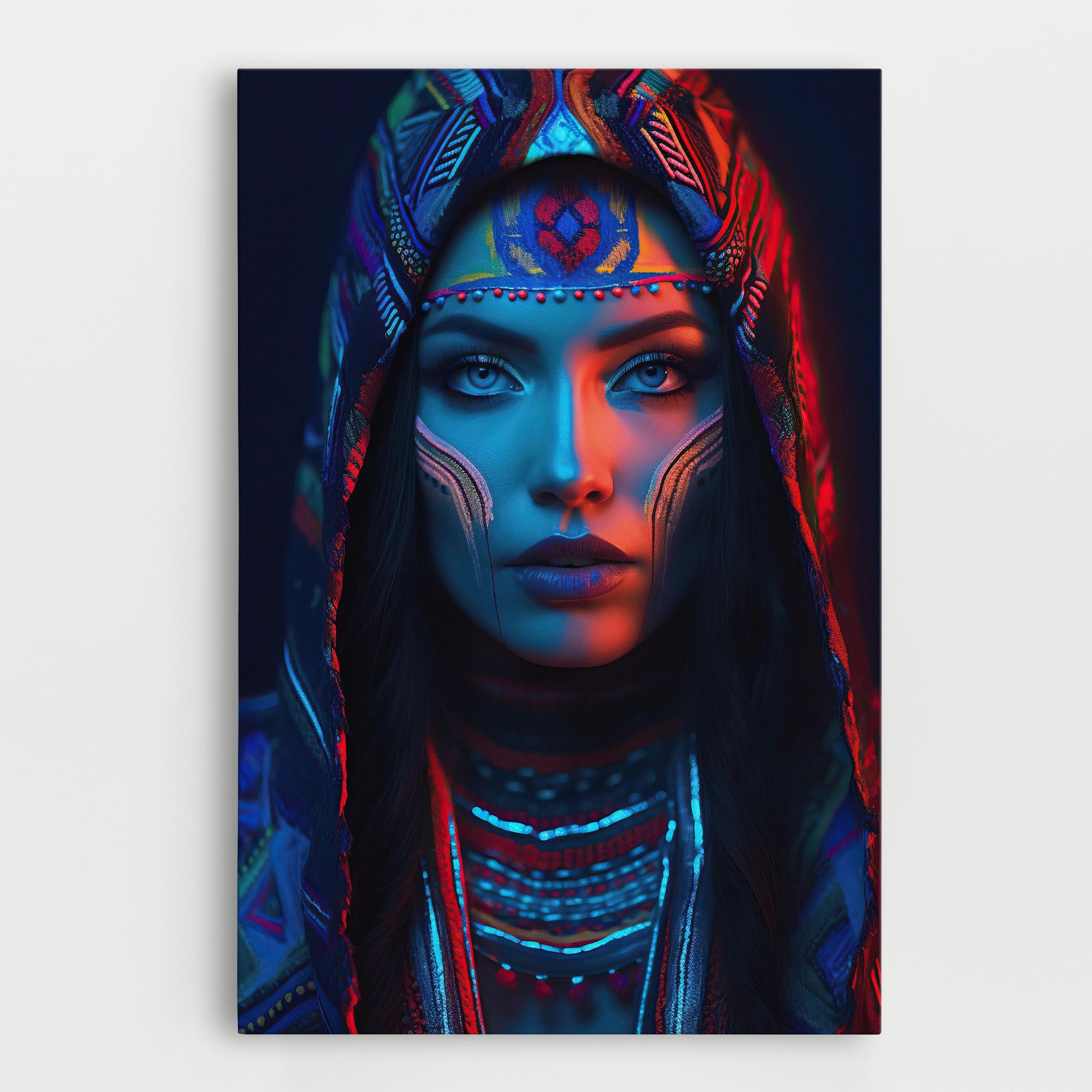 Blue Red Light Hood mockup 0