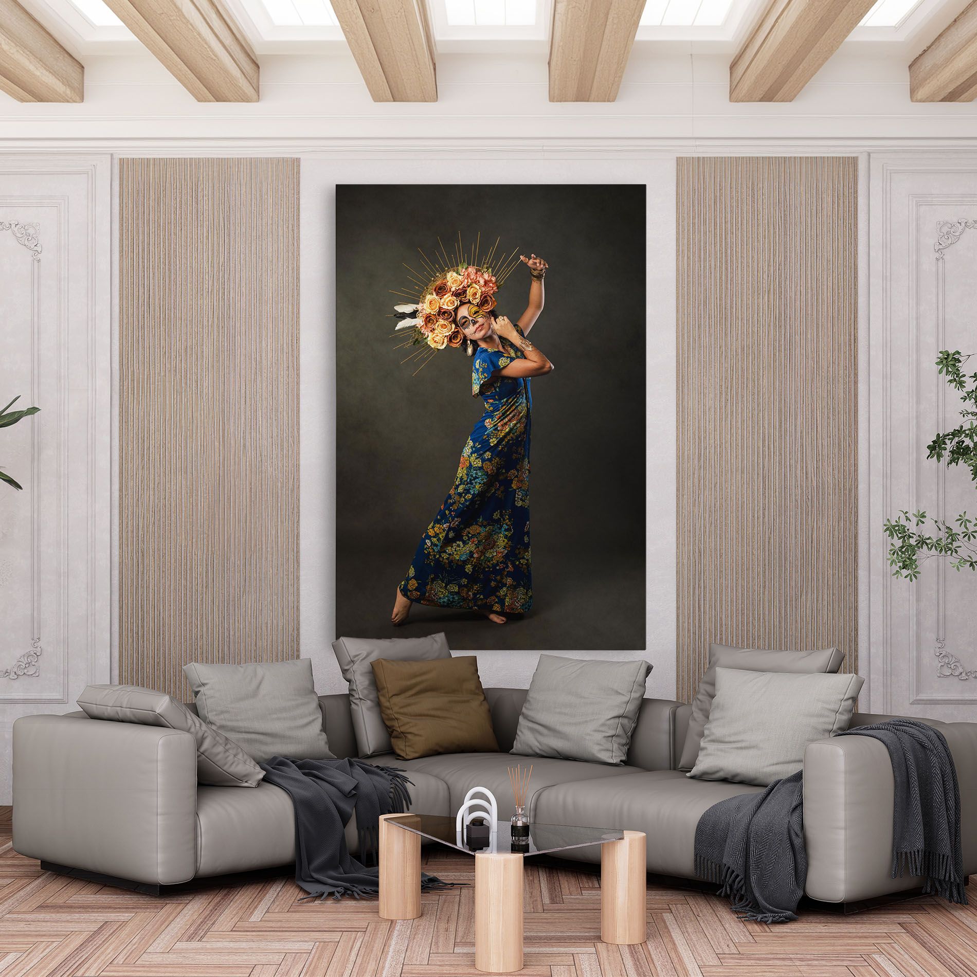 Sugar Skull Face mockup 6