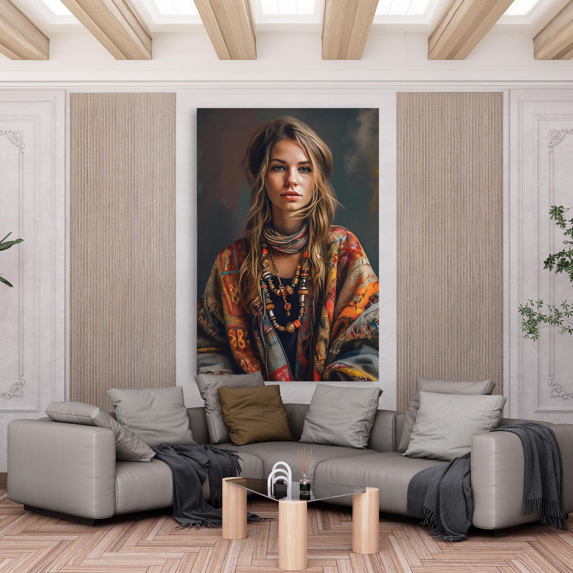 Картина на платно Woolen Sweater mockup 6