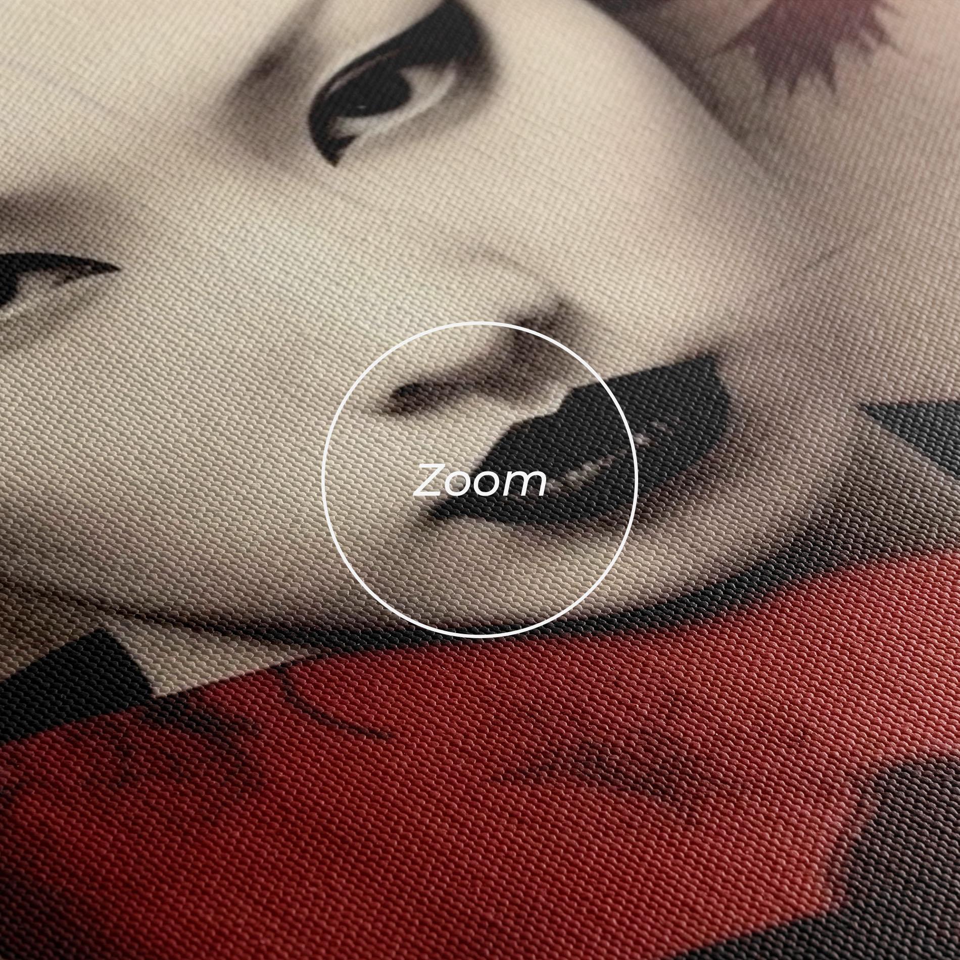 Картина на платно Black Asiatic Makeup mockup 3