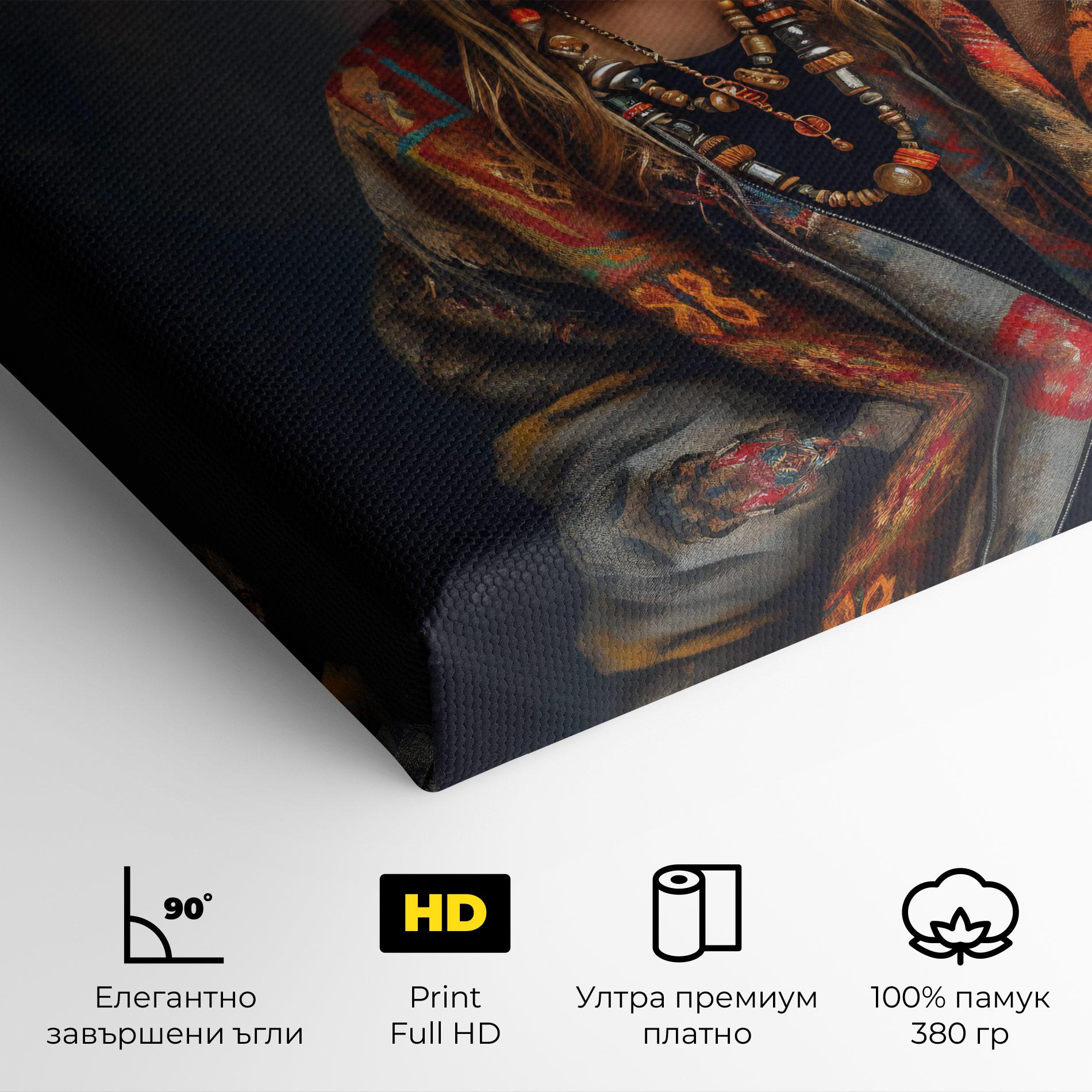 Картина на платно Woolen Sweater mockup 4