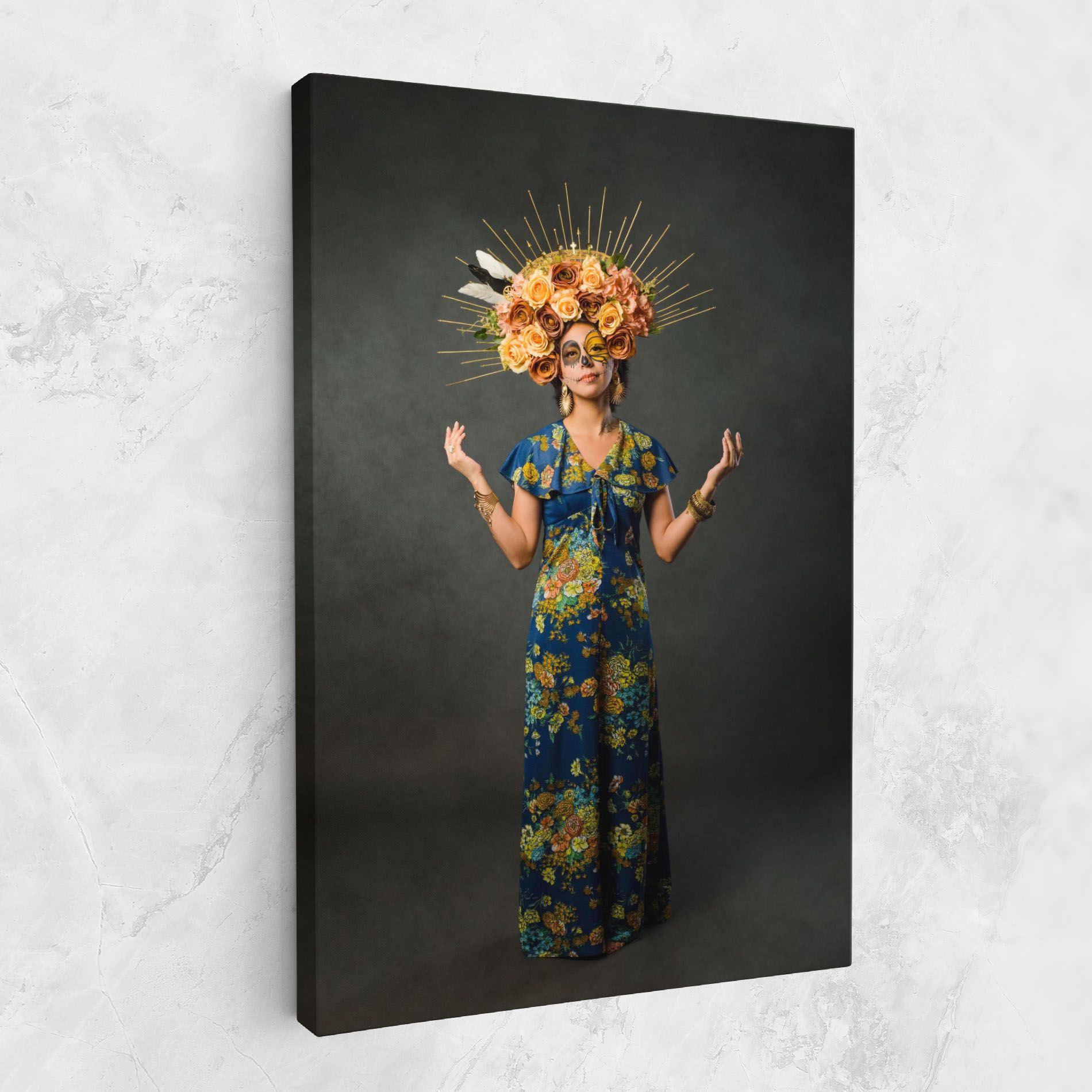 Sugar Skull Makeup mockup 1